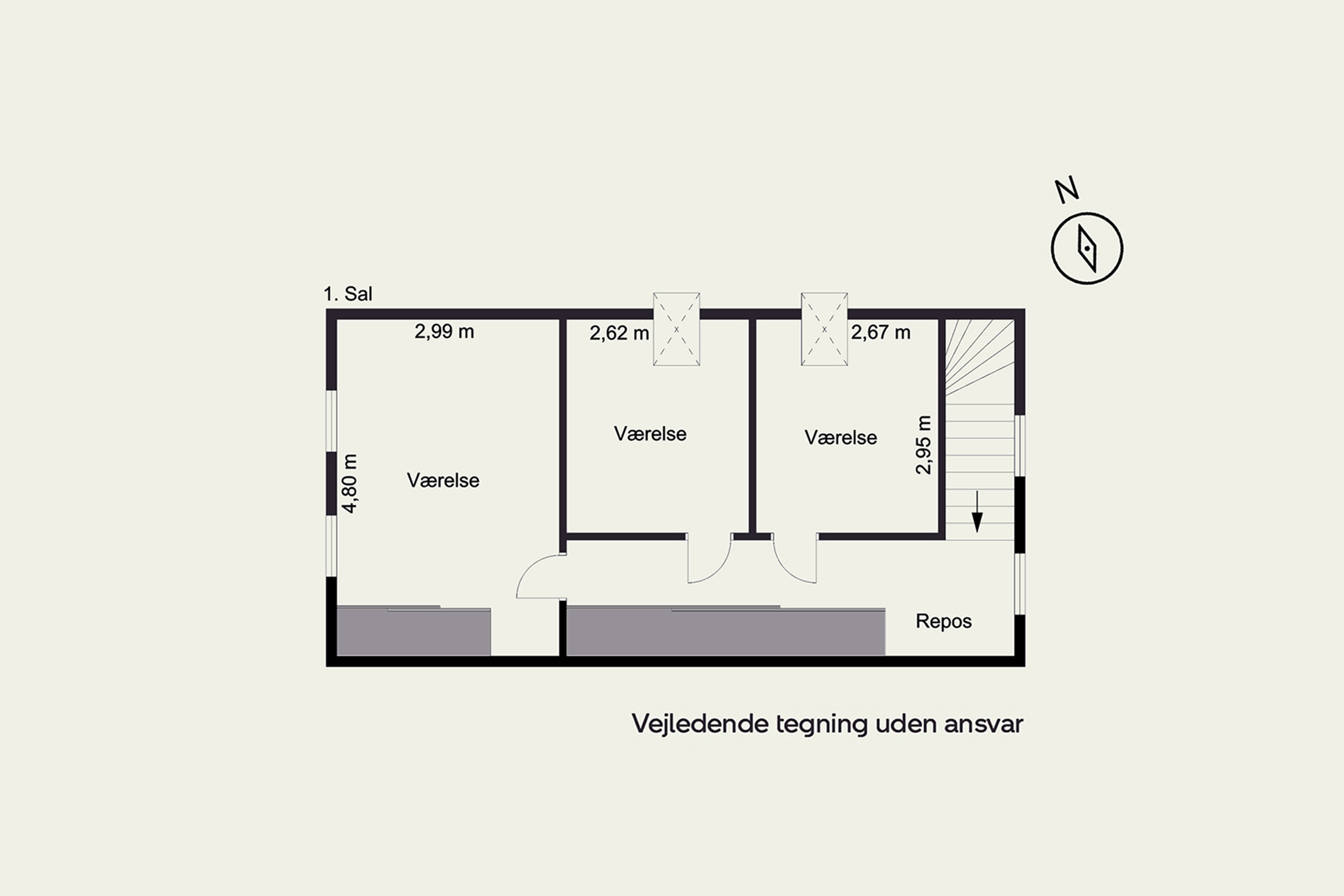 Plantegninger billede af Vestergade 51, 6580 Vamdrup