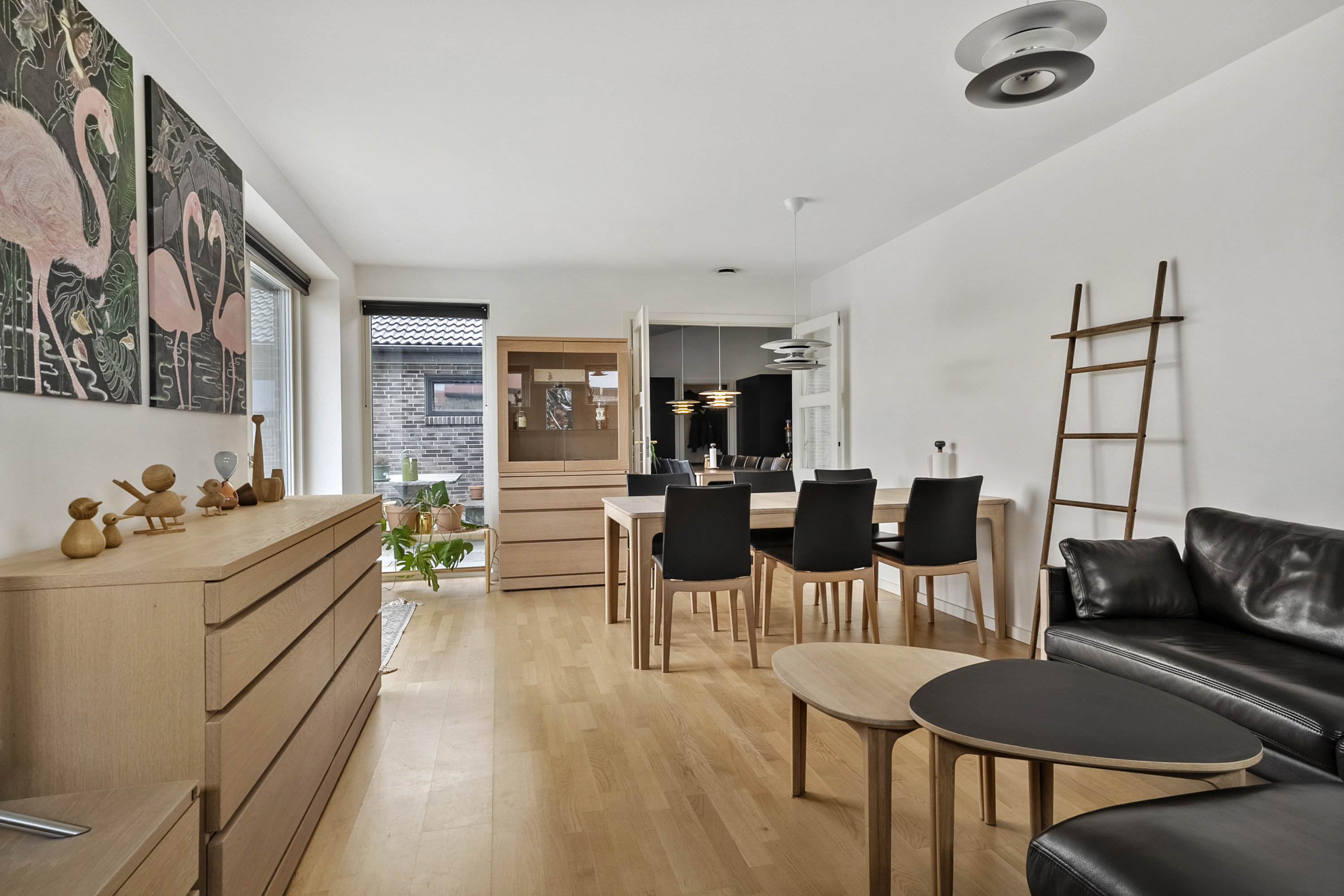 Fremhævet stue billede i fuldskærmstilstand. Billede af Normandshave 7, 8700 Horsens