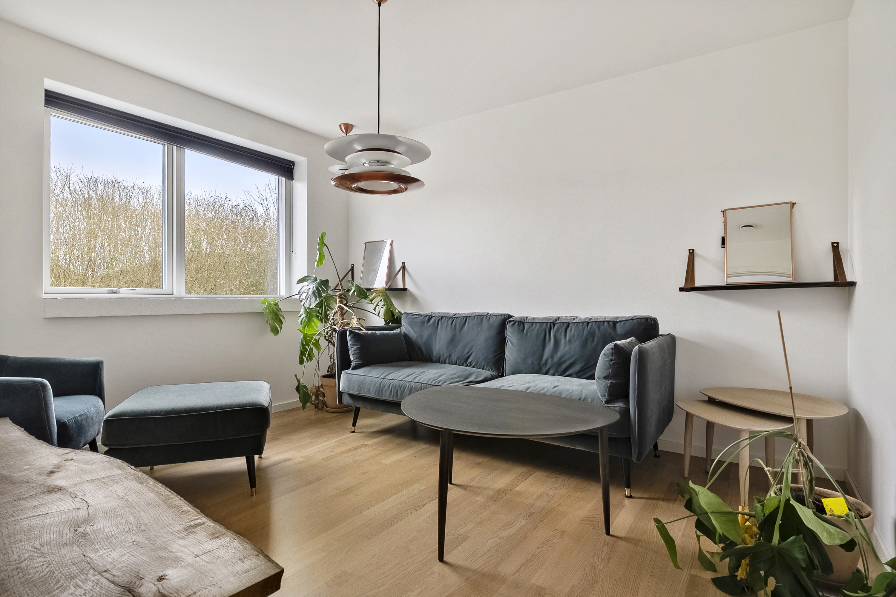 Fremhævet stue billede i fuldskærmstilstand. Billede af Normandshave 7, 8700 Horsens