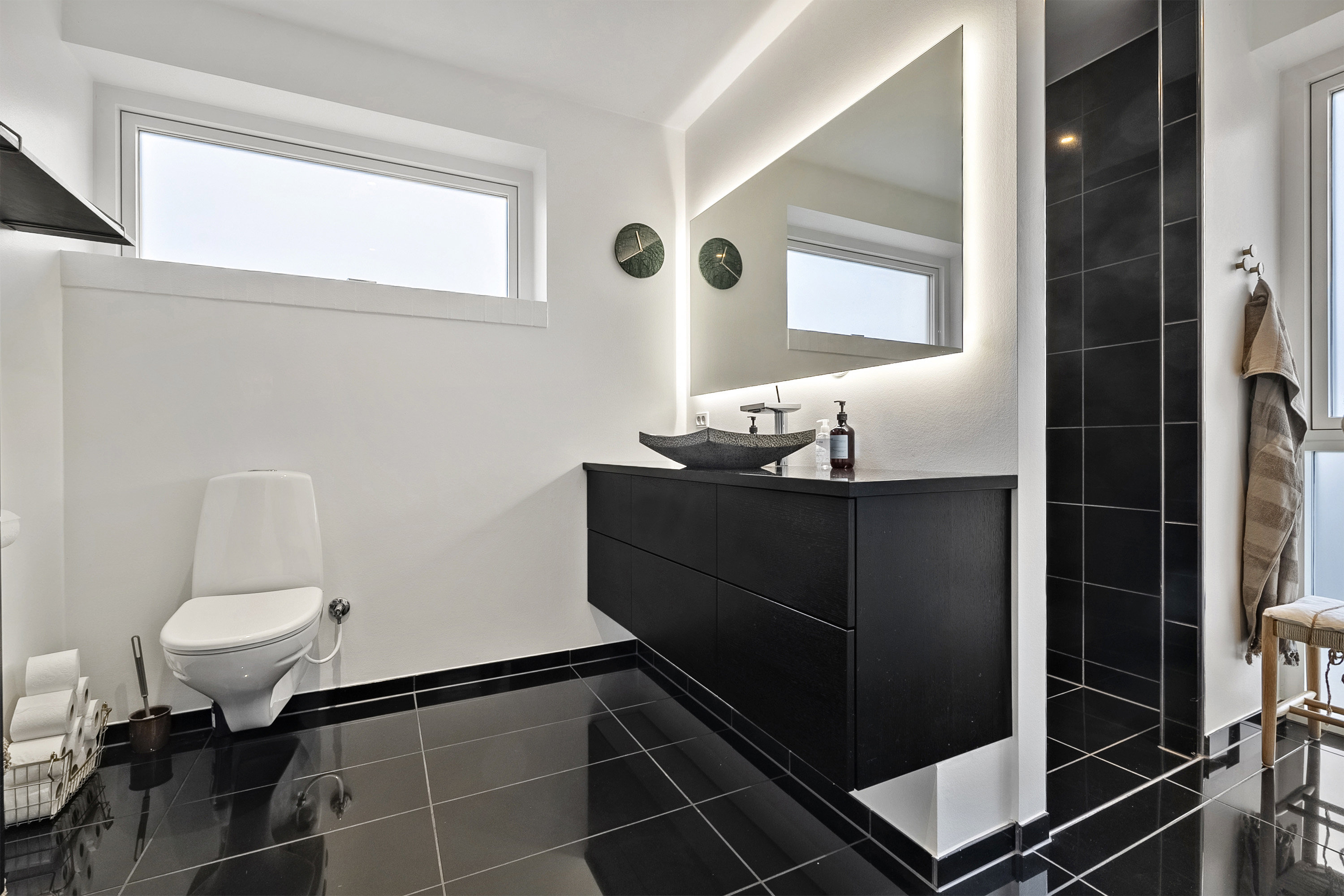 Fremhævet badeværelse billede i fuldskærmstilstand. Billede af Normandshave 7, 8700 Horsens