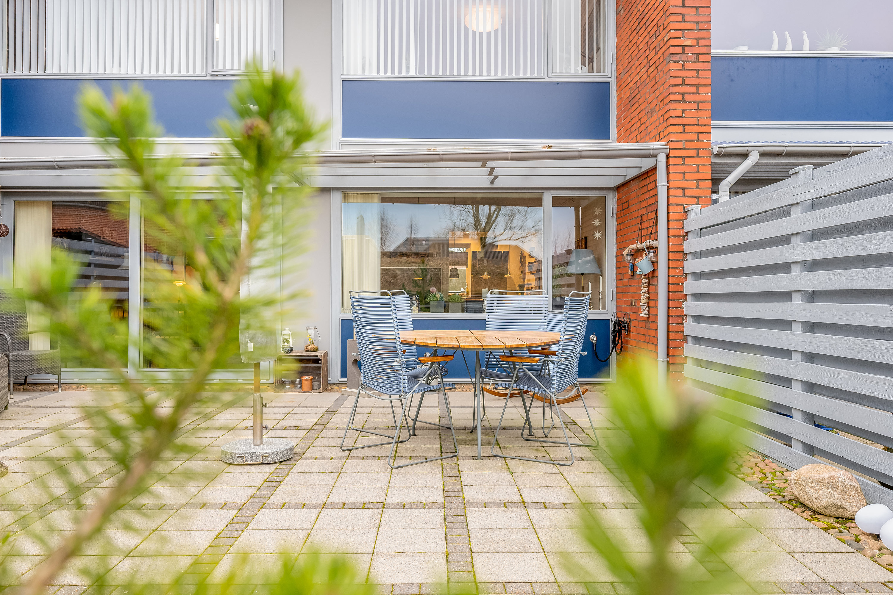 Fremhævet terrasse billede i fuldskærmstilstand. Billede af Ved Banen 3, 6800 Varde