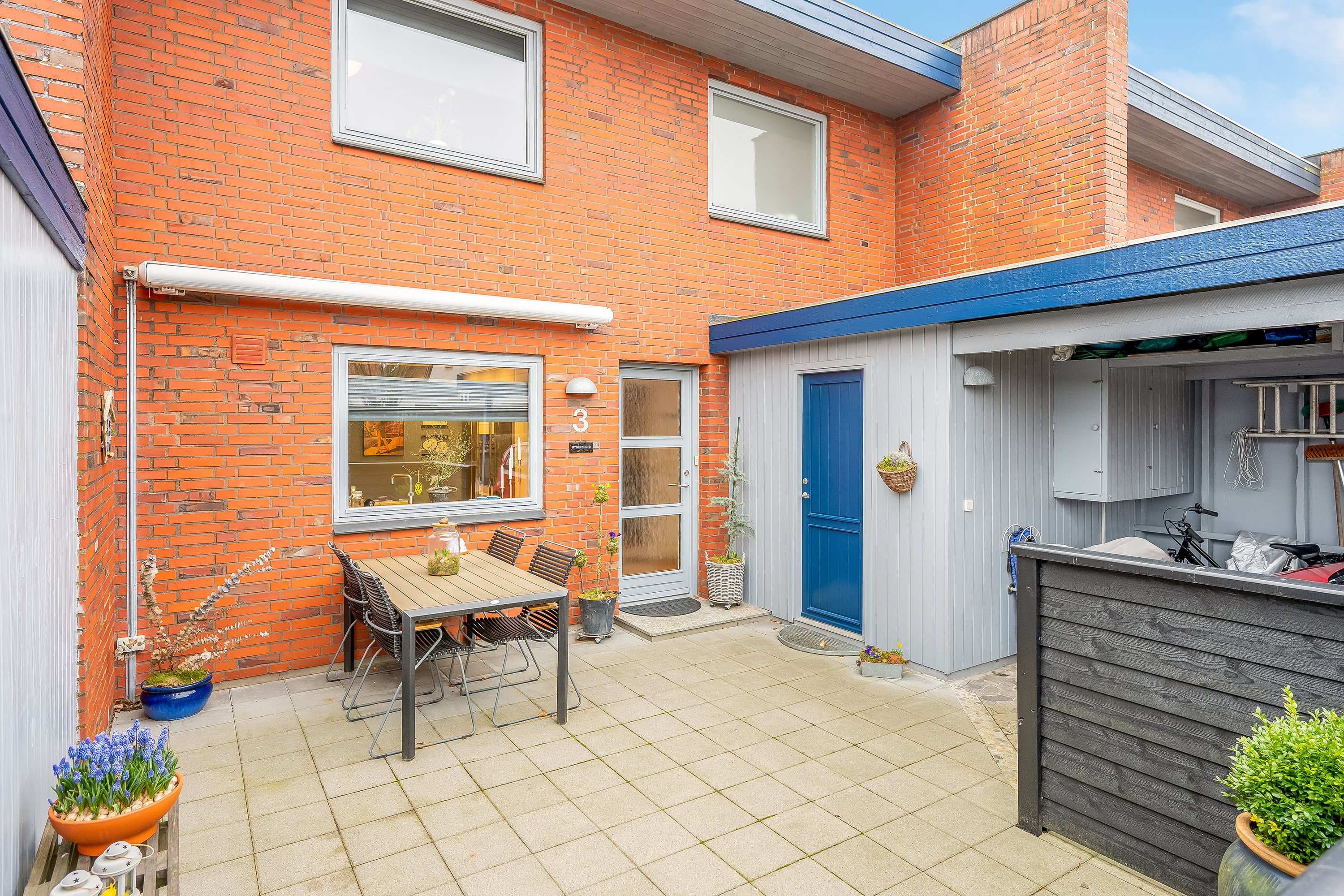 Fremhævet terrasse billede i fuldskærmstilstand. Billede af Ved Banen 3, 6800 Varde