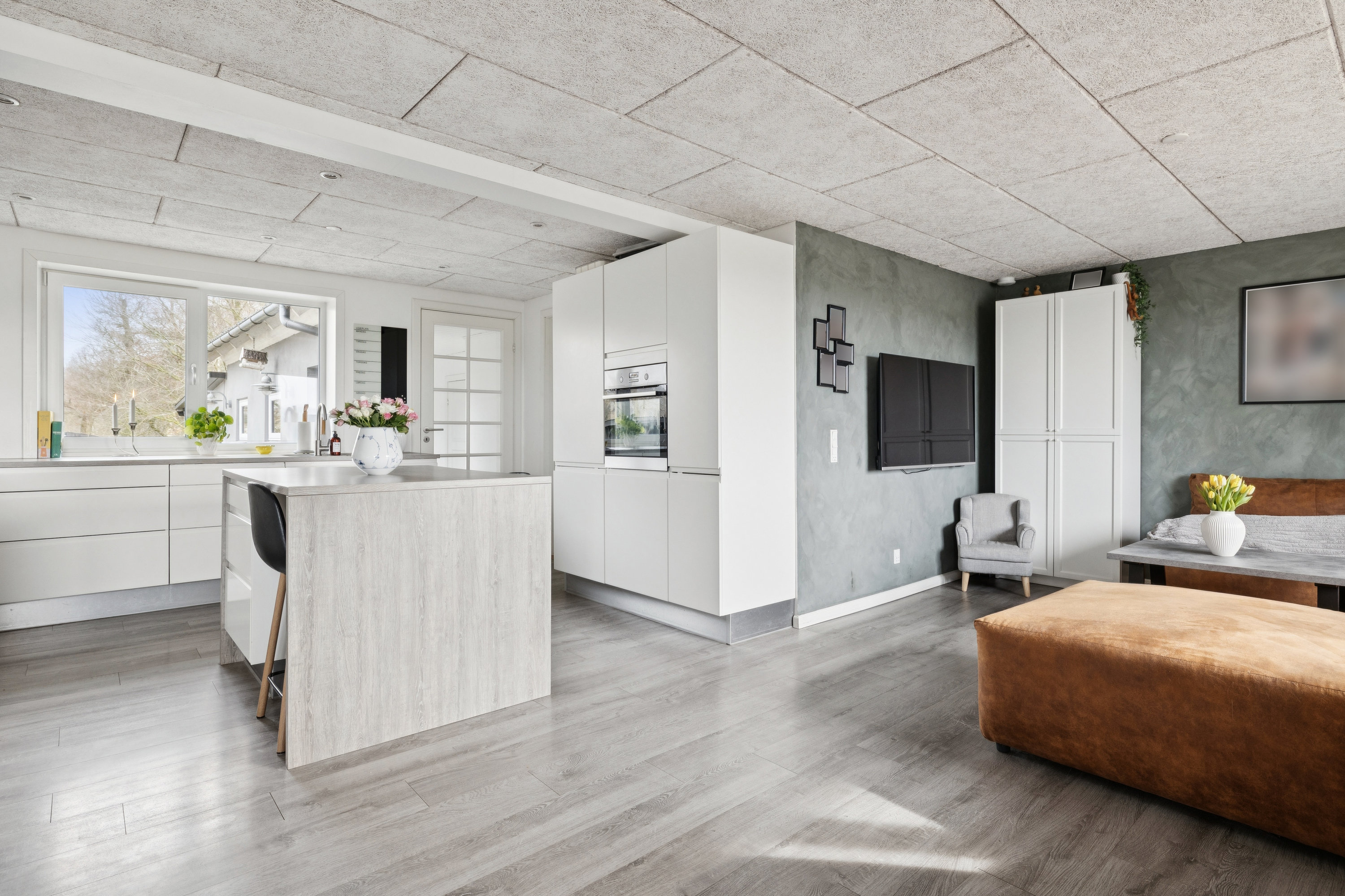 Fremhævet køkken billede i fuldskærmstilstand. Billede af Rævebakken 1, 9500 Hobro