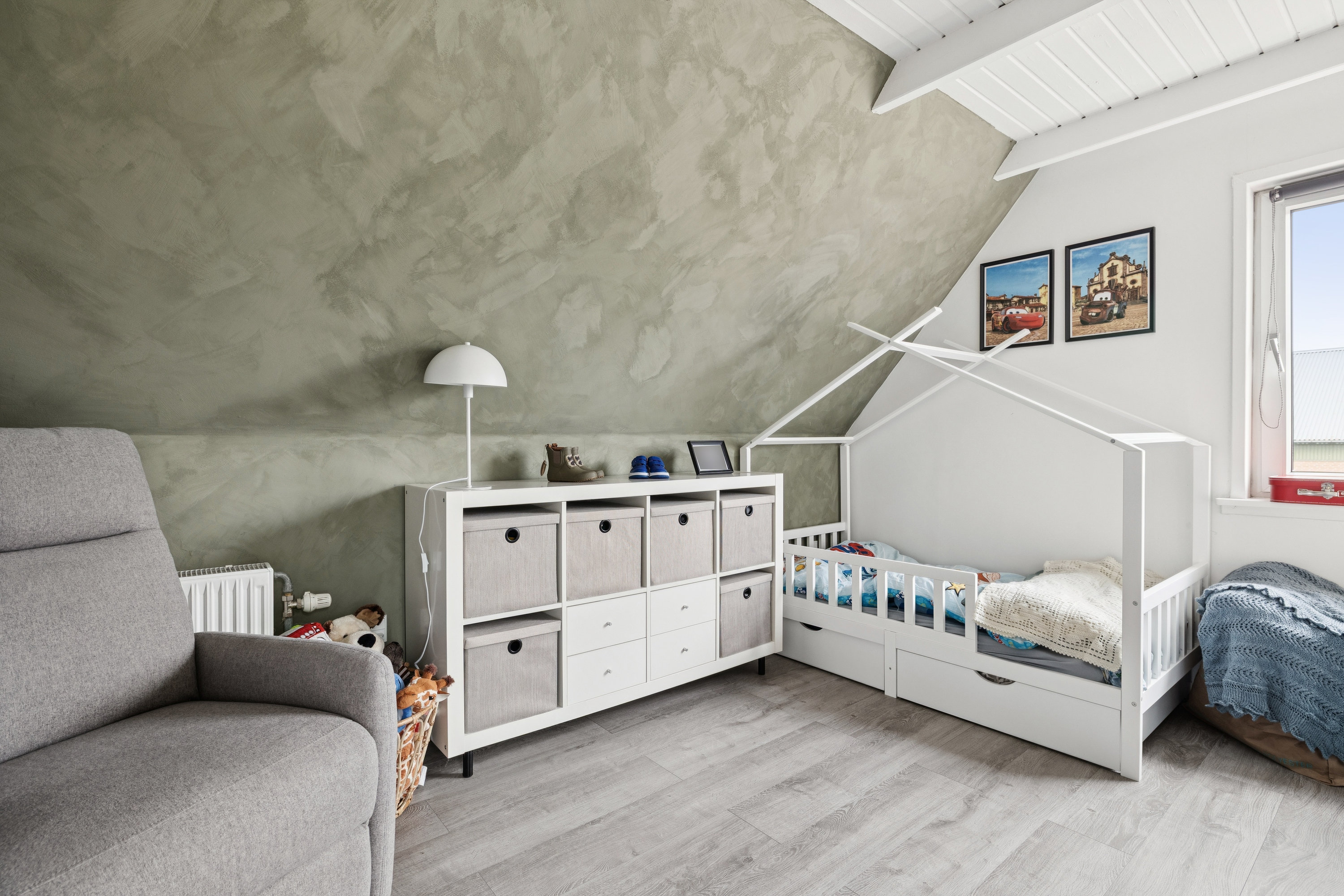 Fremhævet værelse billede i fuldskærmstilstand. Billede af Rævebakken 1, 9500 Hobro