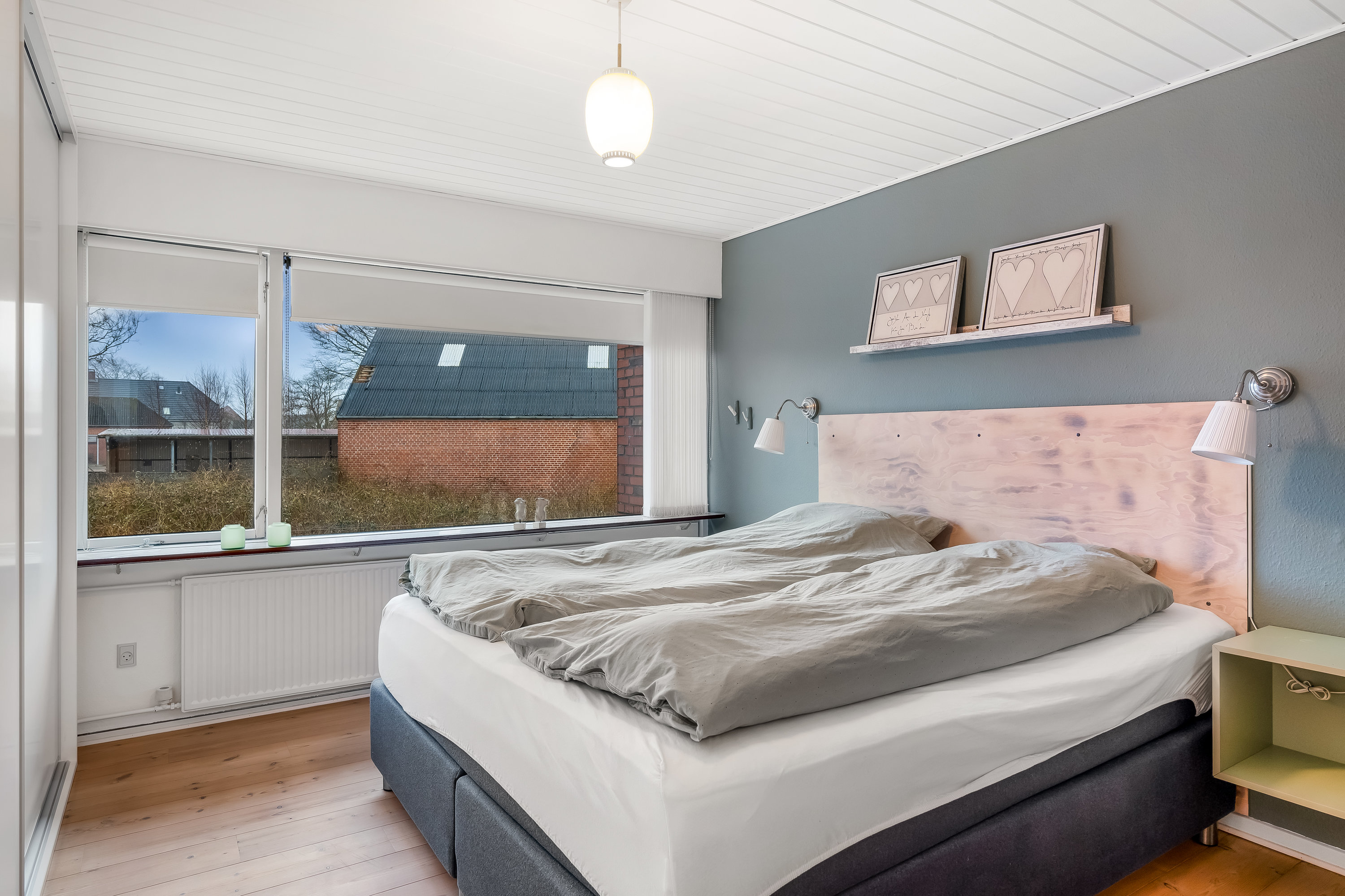 Fremhævet soveværelse billede i fuldskærmstilstand. Billede af Ved Banen 3, 6800 Varde