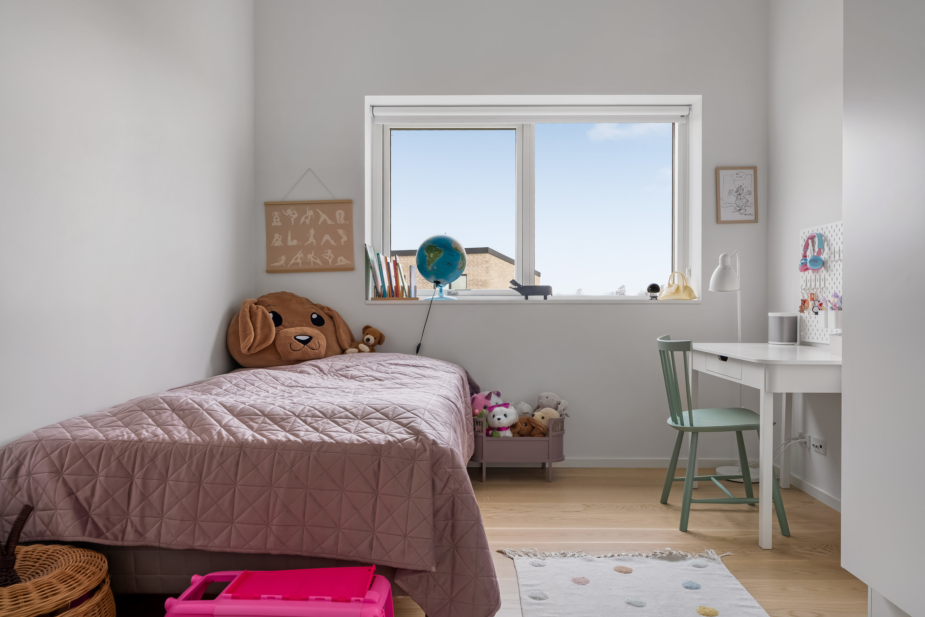 Fremhævet soveværelse billede i fuldskærmstilstand. Billede af Amorbuen 27, 3400 Hillerød