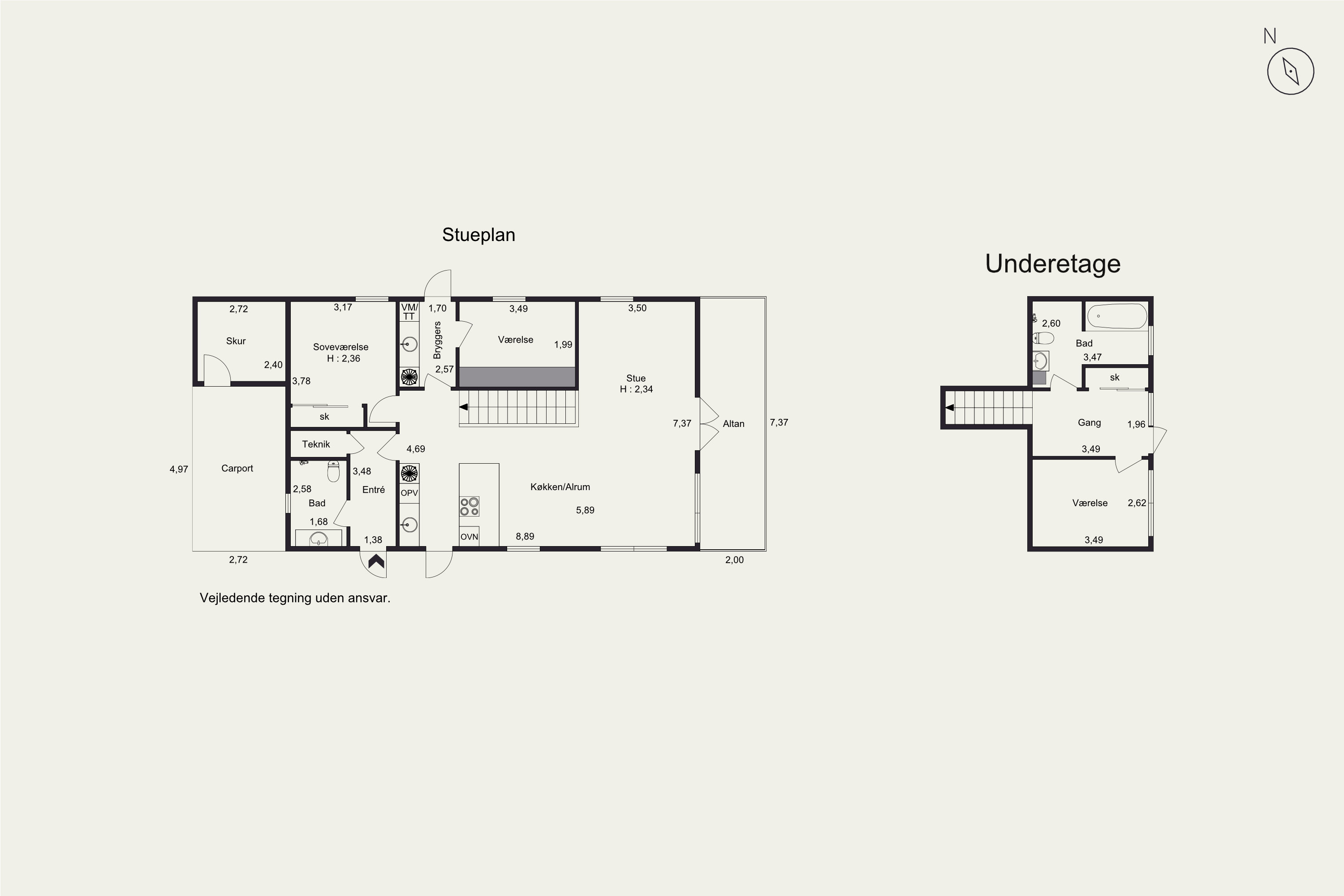 Plantegninger billede af Skovhøj 44, 6200 Aabenraa
