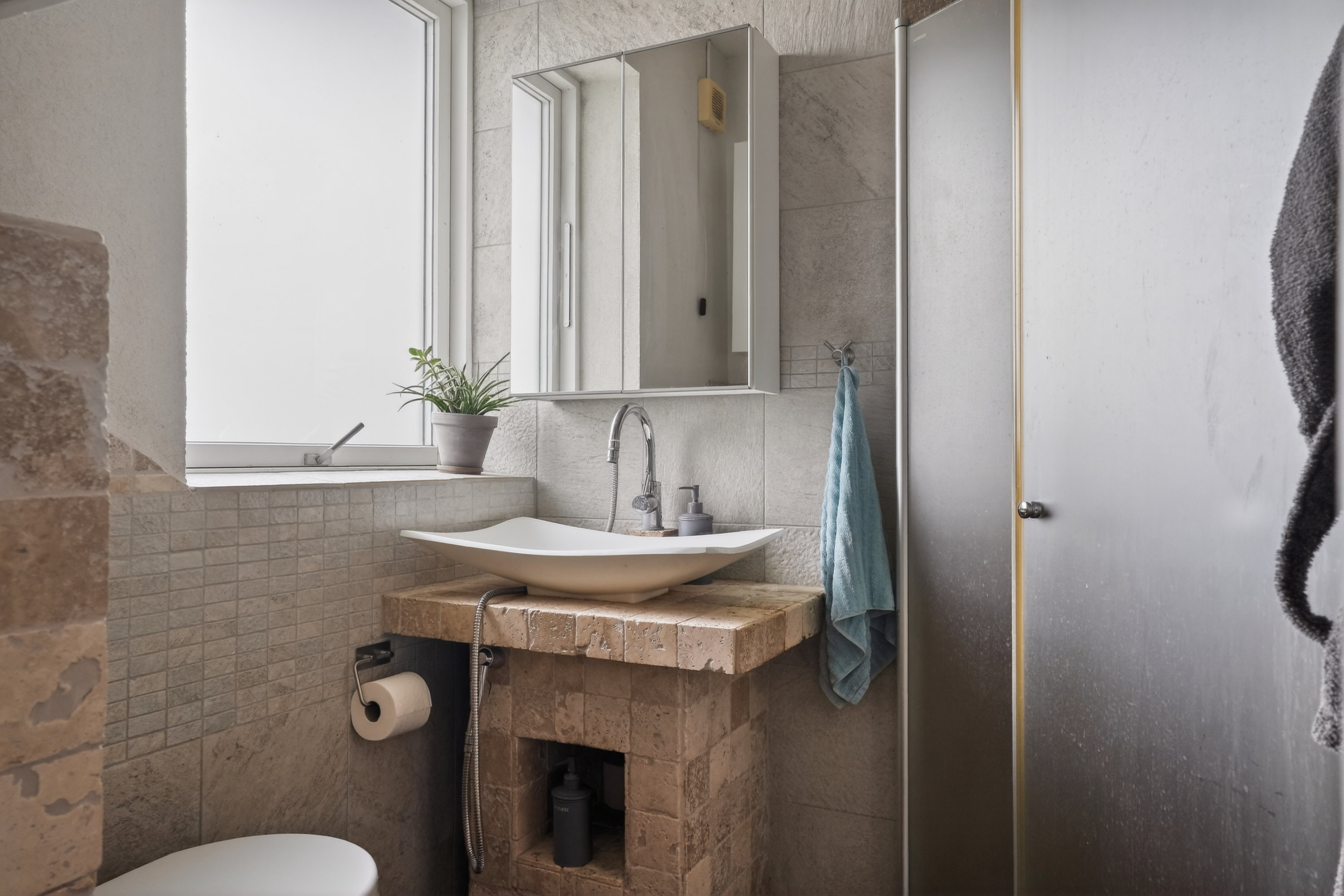 Fremhævet badeværelse billede i fuldskærmstilstand. Billede af Karabinvej 15, 2860 Søborg