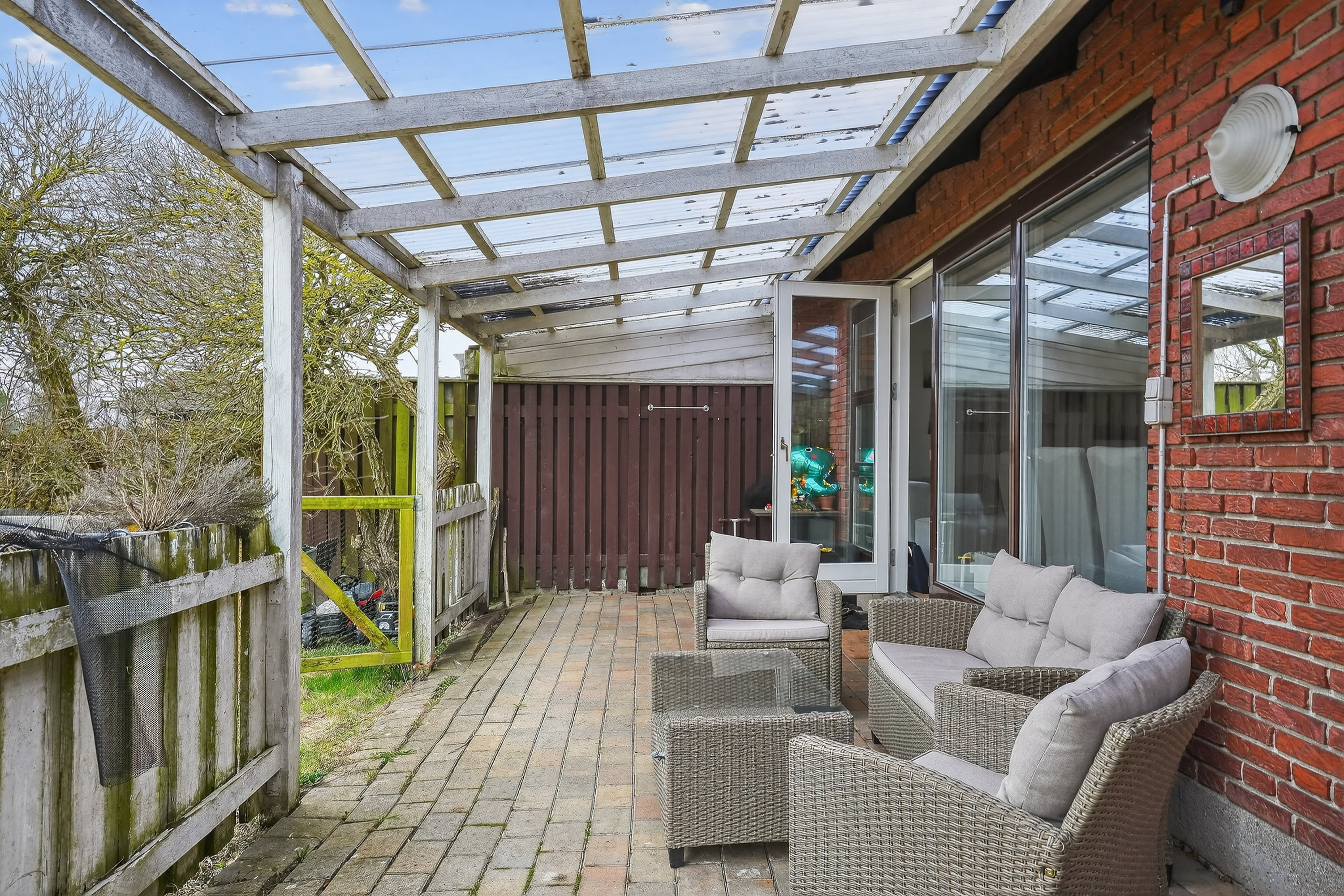 Fremhævet terrasse billede i fuldskærmstilstand. Billede af Karabinvej 15, 2860 Søborg