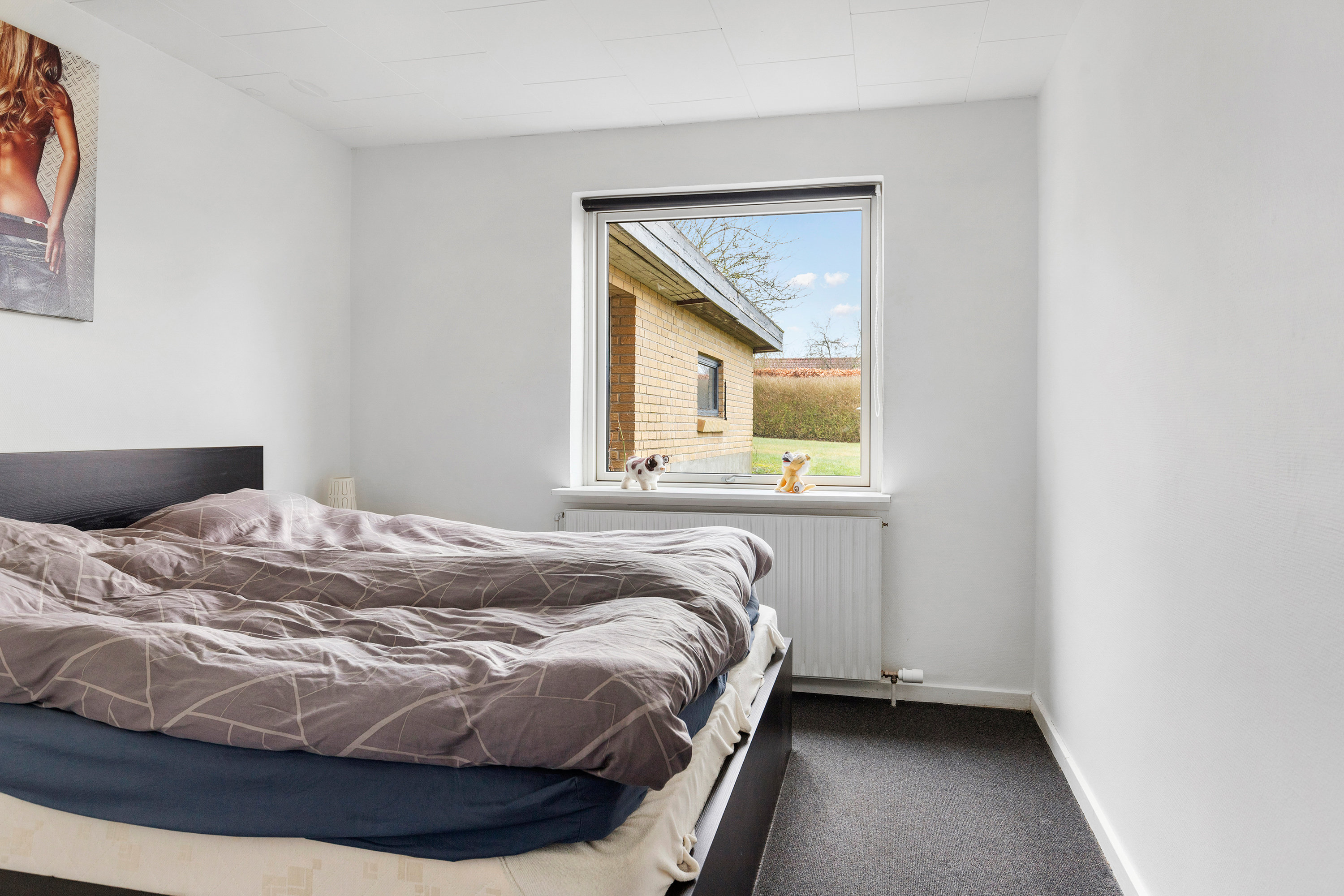 Fremhævet soveværelse billede i fuldskærmstilstand. Billede af Pilevej 16, 9620 Aalestrup