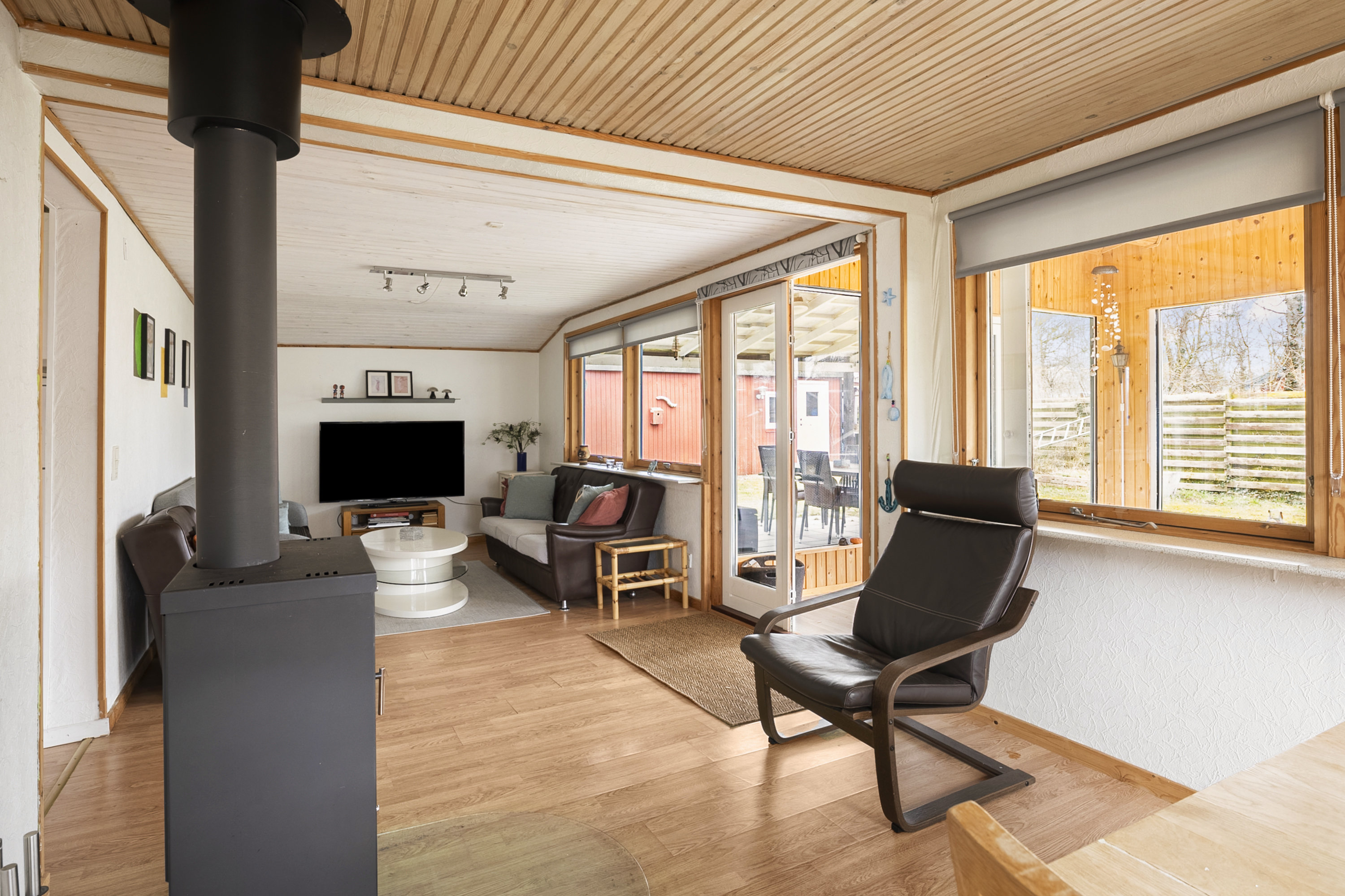 Fremhævet stue billede i fuldskærmstilstand. Billede af Tranevej 9, 4220 Korsør