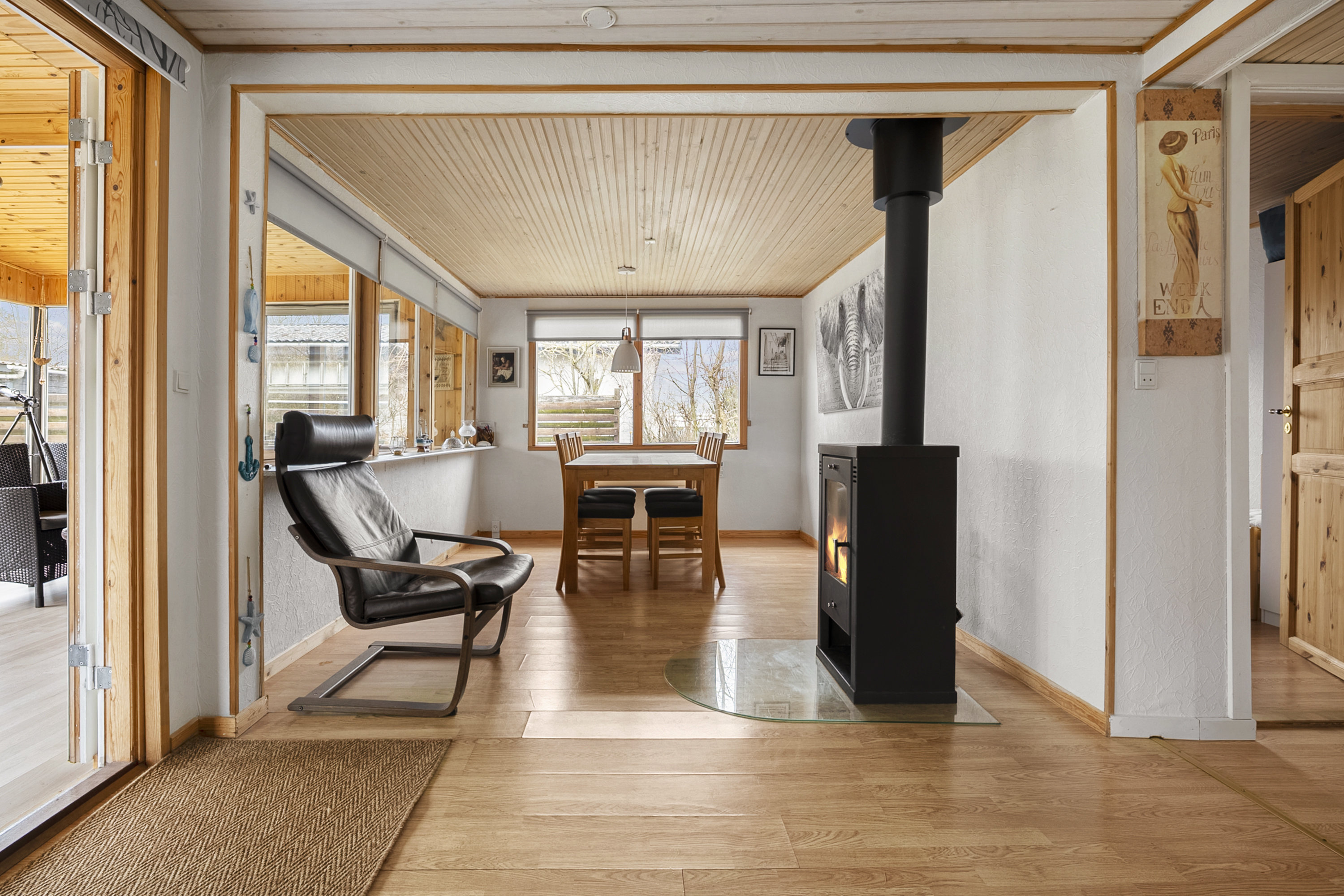 Fremhævet stue billede i fuldskærmstilstand. Billede af Tranevej 9, 4220 Korsør