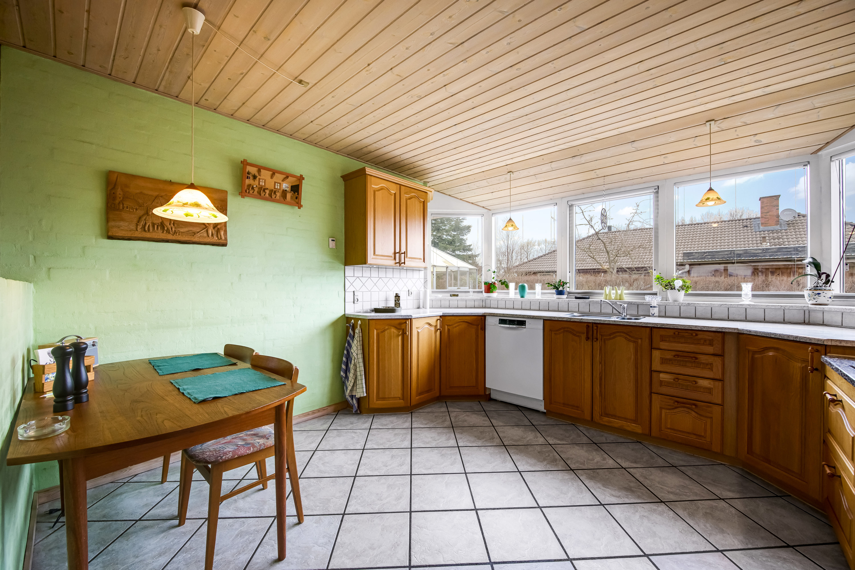 Fremhævet køkken billede i fuldskærmstilstand. Billede af Nørregaardsvej 14, Vorgod, 6920 Videbæk