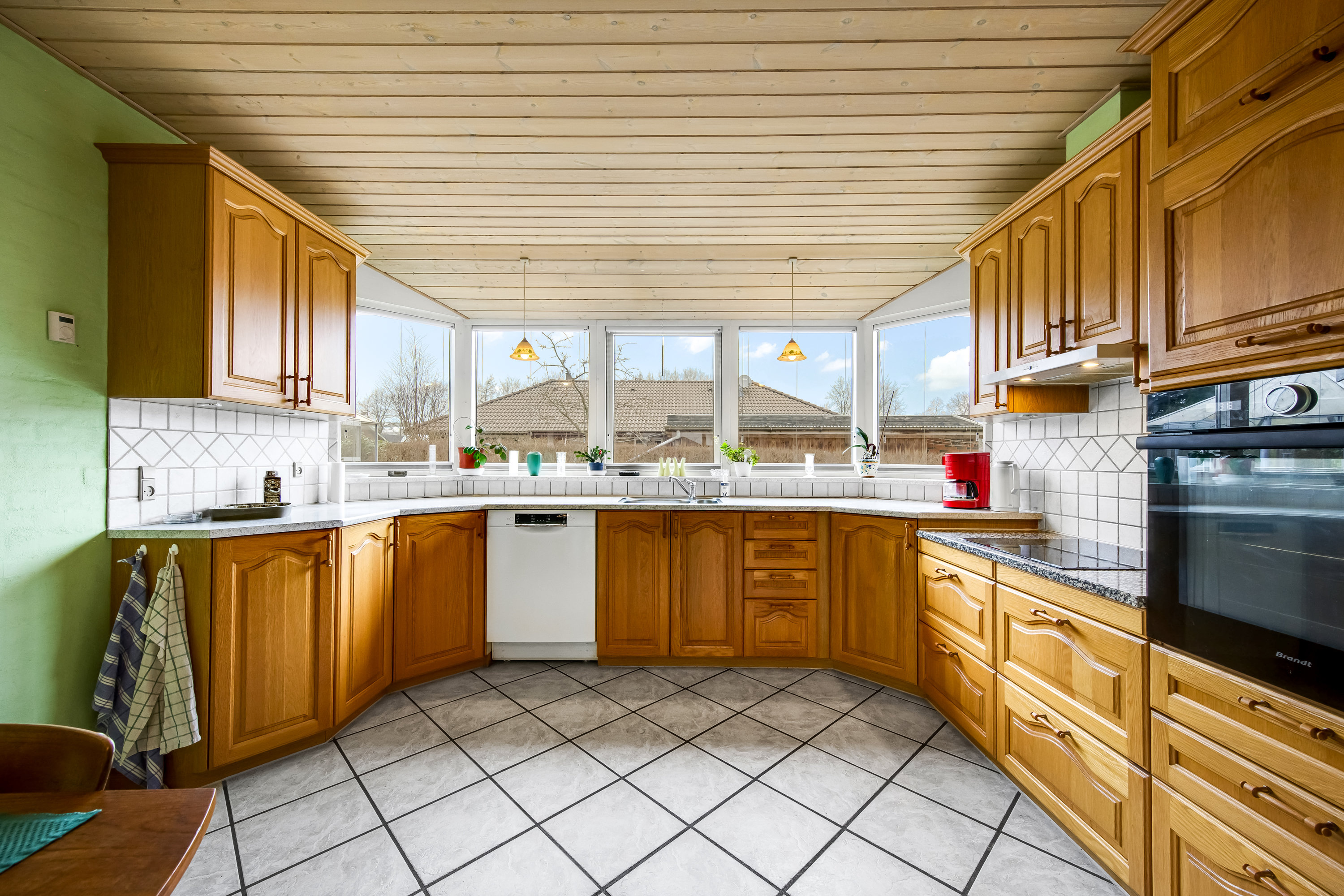 Fremhævet køkken billede i fuldskærmstilstand. Billede af Nørregaardsvej 14, Vorgod, 6920 Videbæk