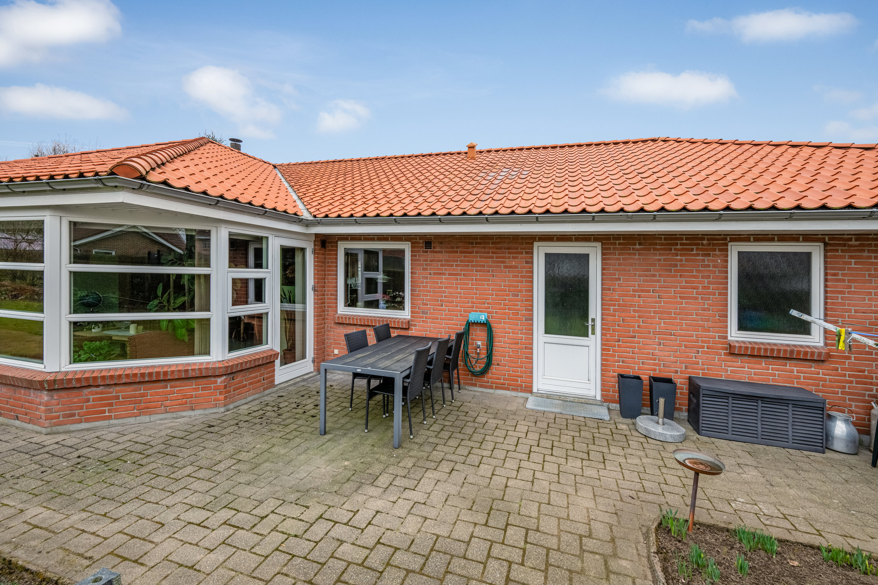 Fremhævet terrasse billede i fuldskærmstilstand. Billede af Nørregaardsvej 14, Vorgod, 6920 Videbæk