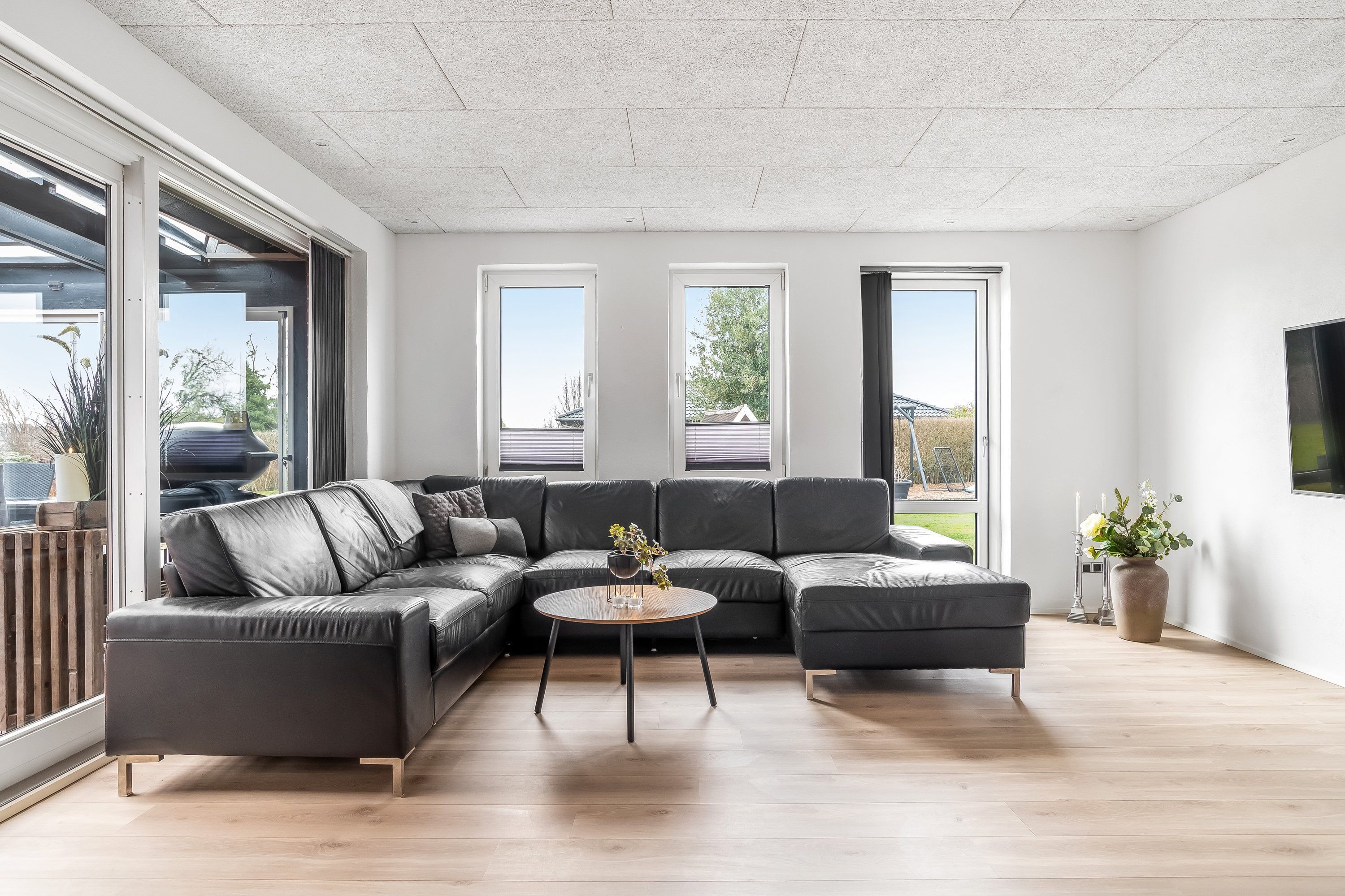 Fremhævet stue billede i fuldskærmstilstand. Billede af Haydnsvej 25, 7500 Holstebro