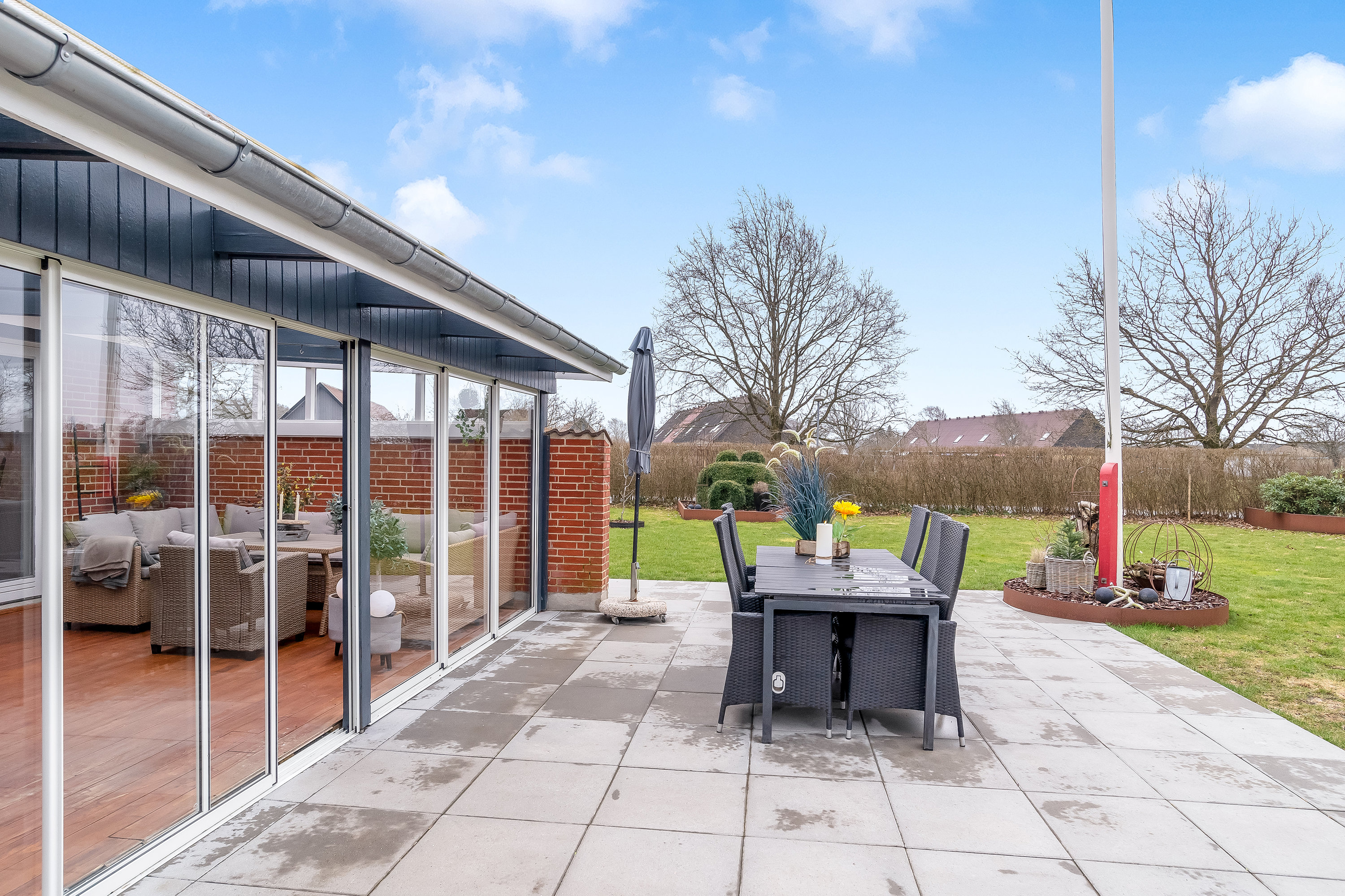 Fremhævet terrasse billede i fuldskærmstilstand. Billede af Haydnsvej 25, 7500 Holstebro