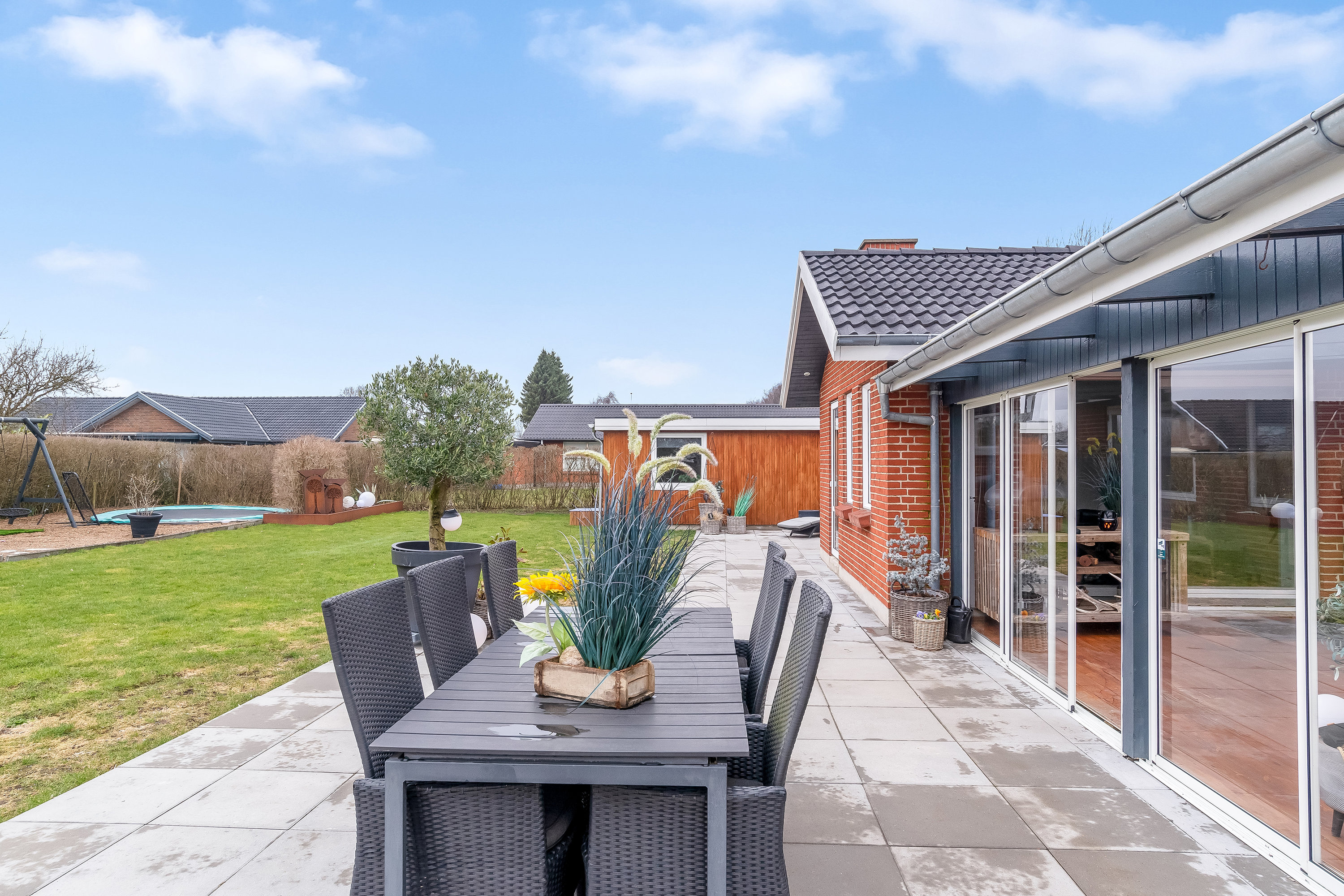 Fremhævet terrasse billede i fuldskærmstilstand. Billede af Haydnsvej 25, 7500 Holstebro