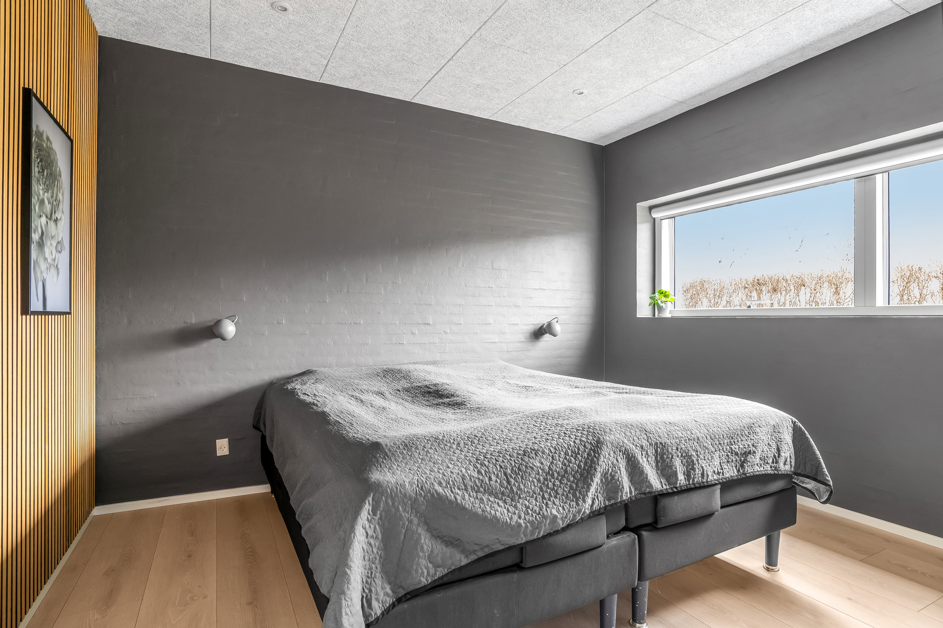 Fremhævet soveværelse billede i fuldskærmstilstand. Billede af Hjelmen 8, Mejrup, 7500 Holstebro