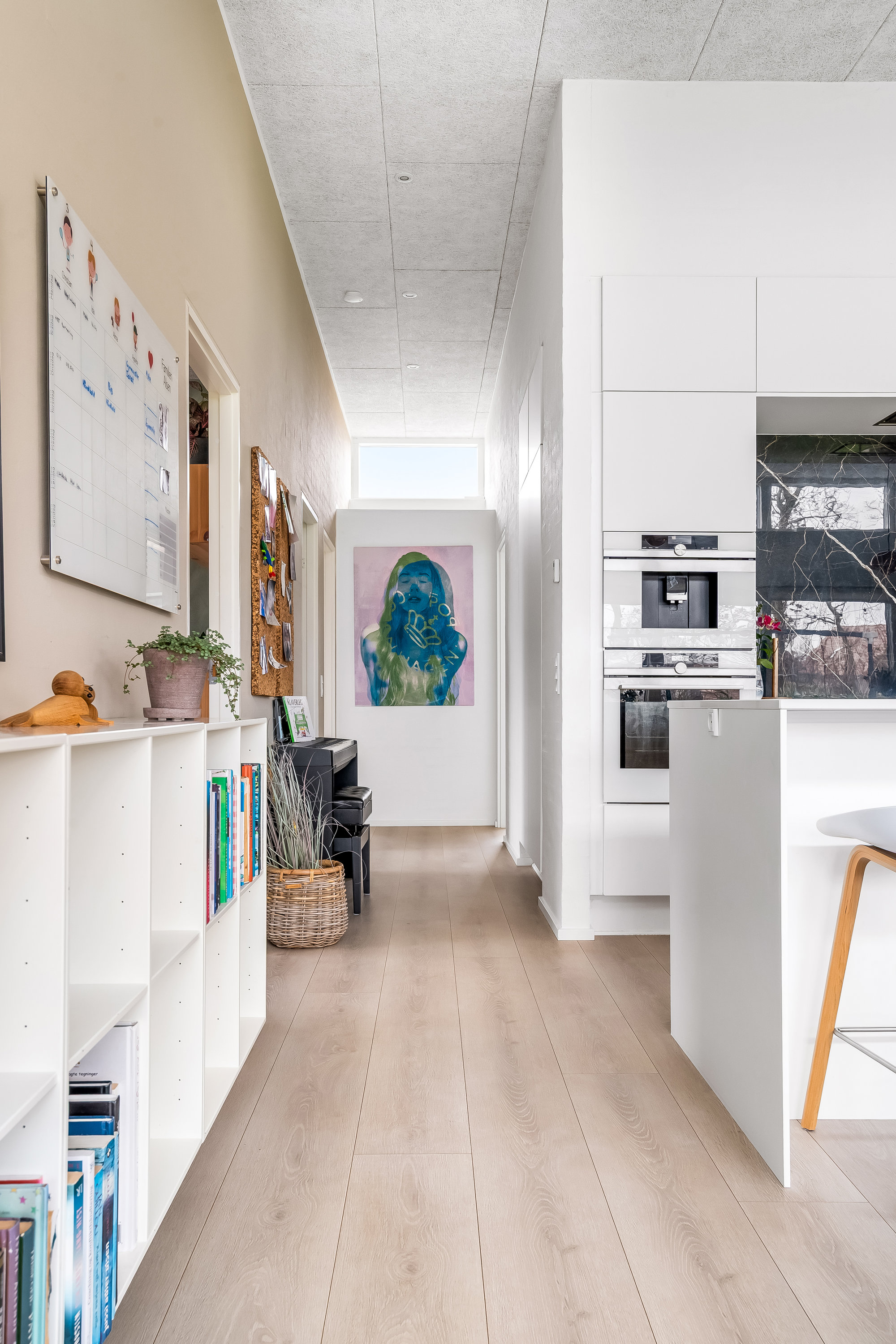 Fremhævet gang billede i fuldskærmstilstand. Billede af Hjelmen 8, Mejrup, 7500 Holstebro