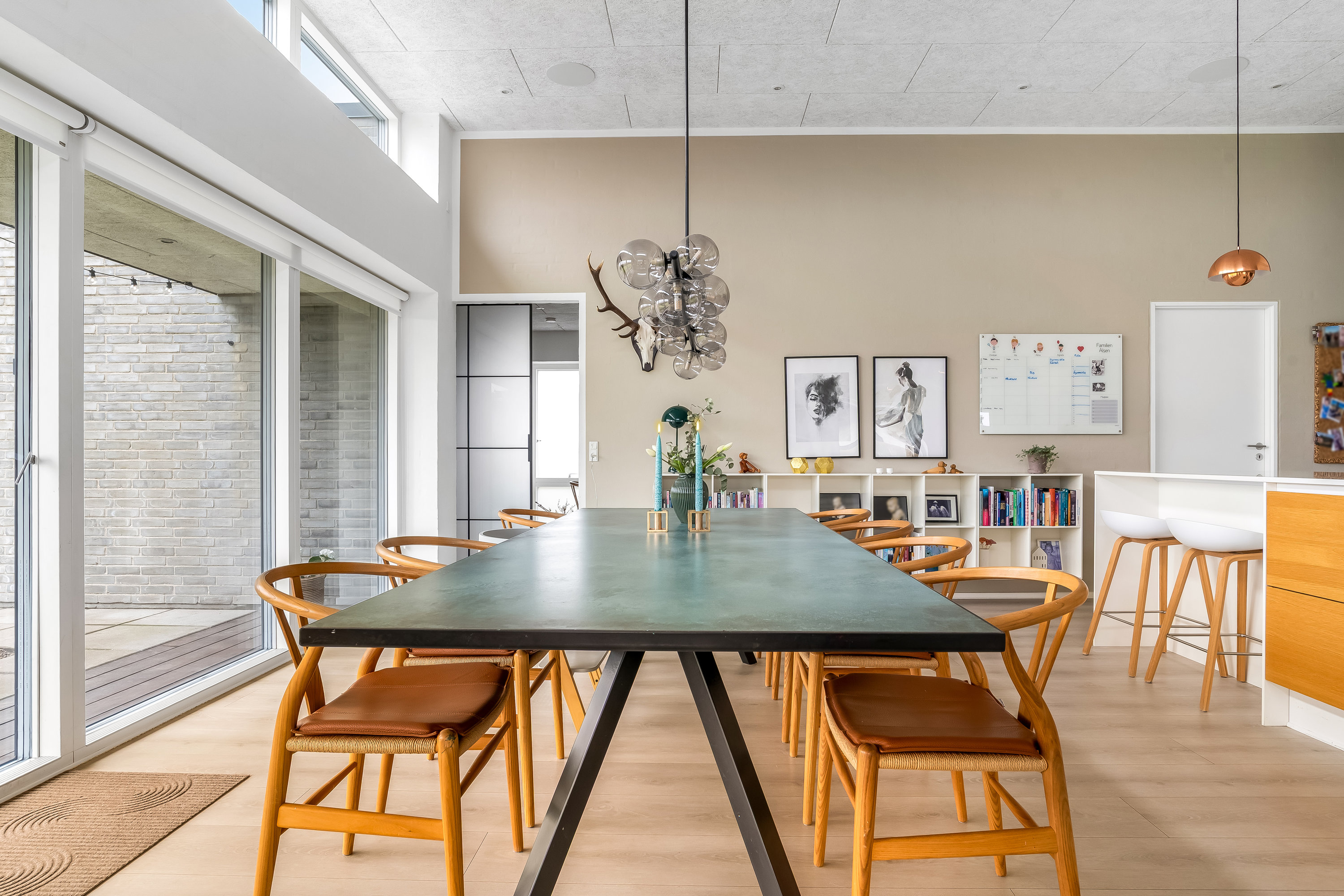 Fremhævet køkken alrum billede i fuldskærmstilstand. Billede af Hjelmen 8, Mejrup, 7500 Holstebro