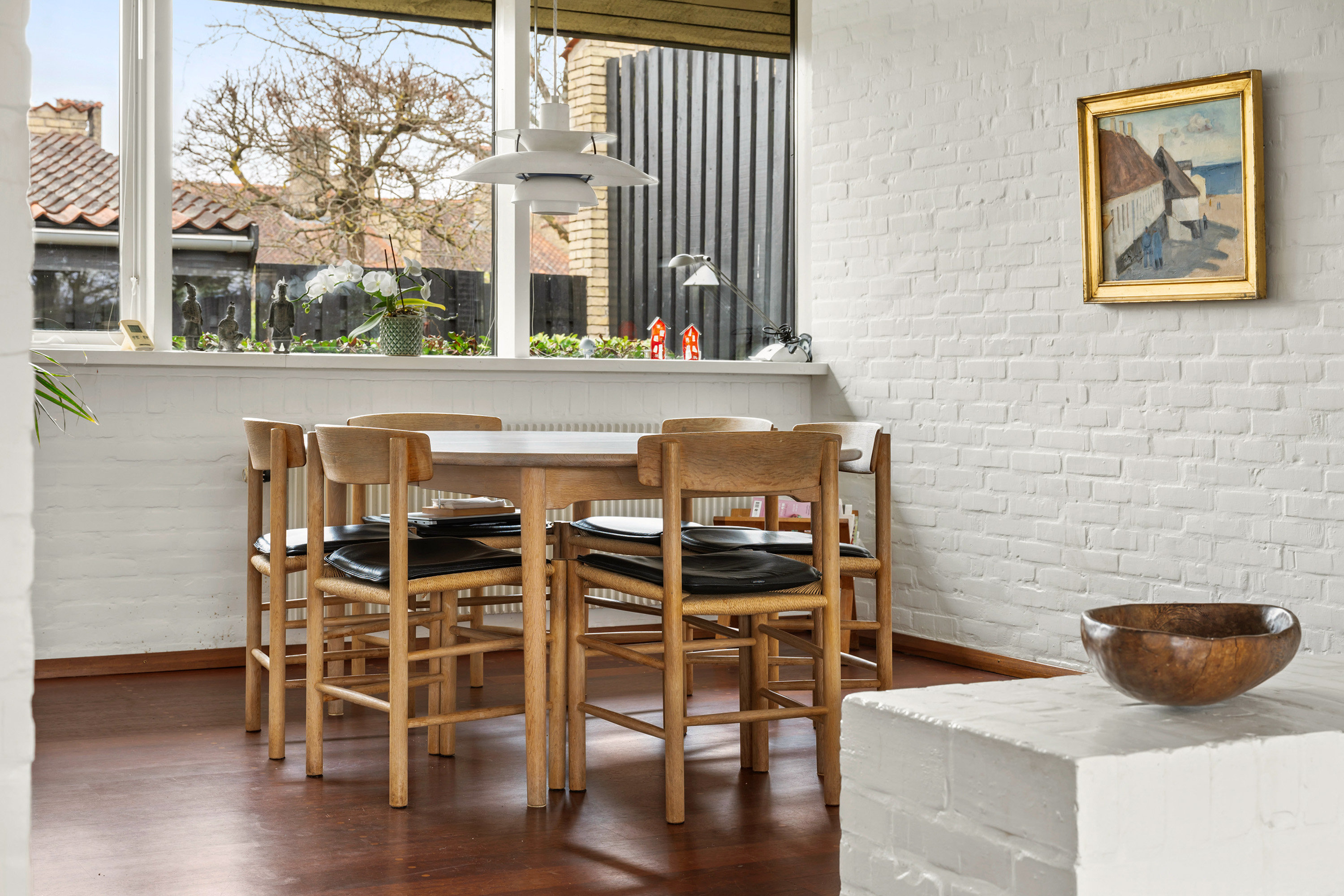 Fremhævet spisestue billede i fuldskærmstilstand. Billede af Kirstineparken 1, 2970 Hørsholm