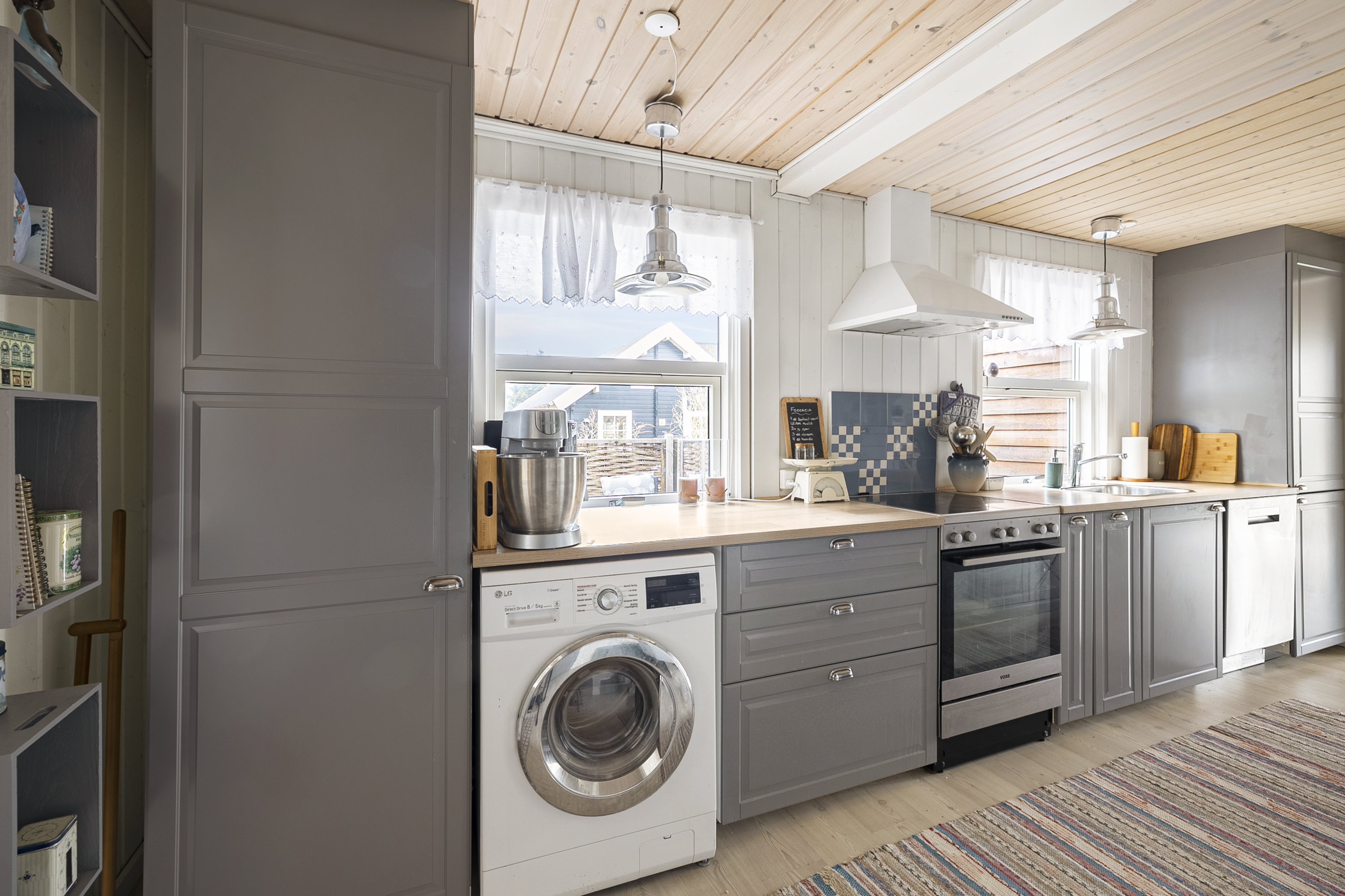 Fremhævet køkken billede i fuldskærmstilstand. Billede af Storkevej 14, Frølunde Fed, 4220 Korsør