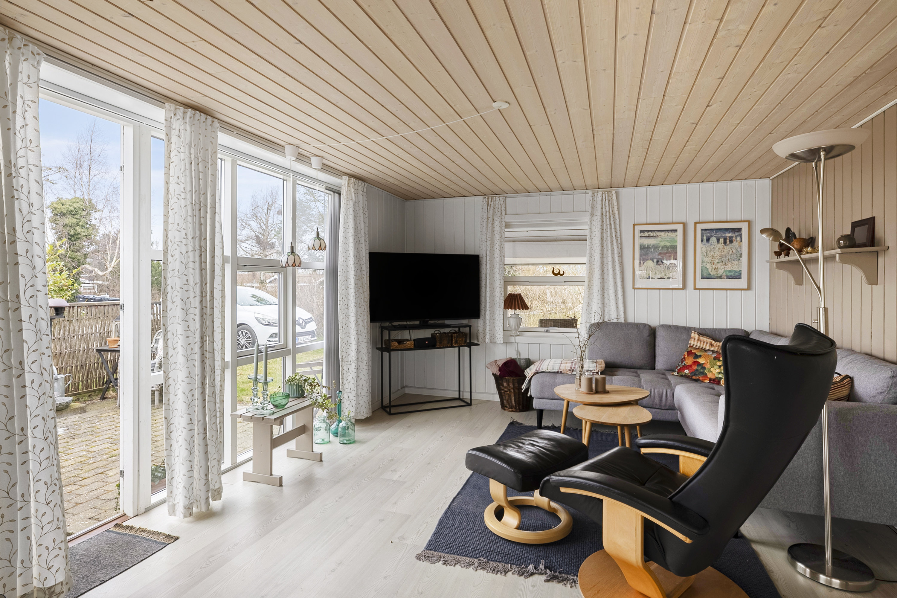 Fremhævet stue billede i fuldskærmstilstand. Billede af Storkevej 14, Frølunde Fed, 4220 Korsør