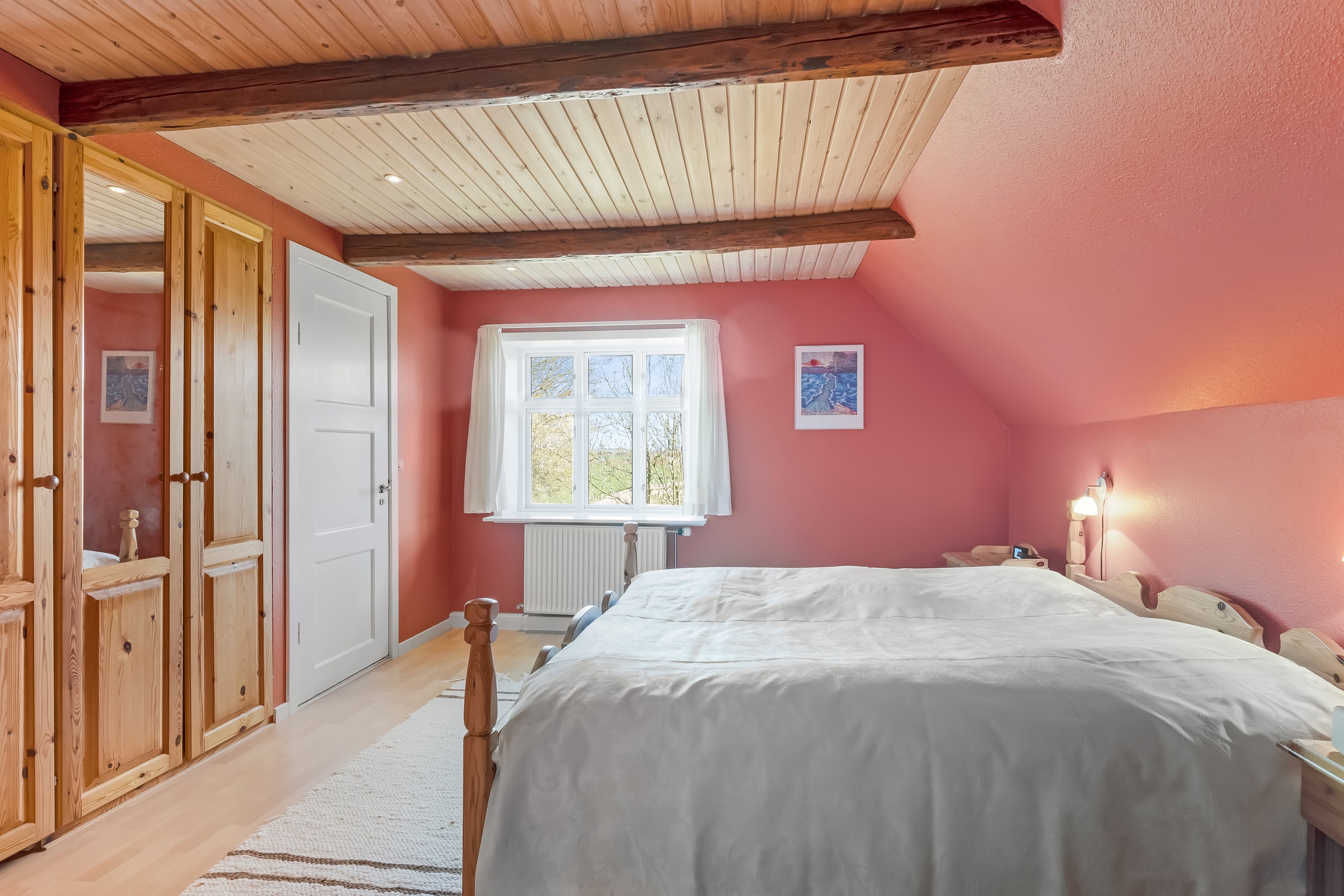 Fremhævet soveværelse billede i fuldskærmstilstand. Billede af Nørremøllevej 8, Lomborg, 7620 Lemvig