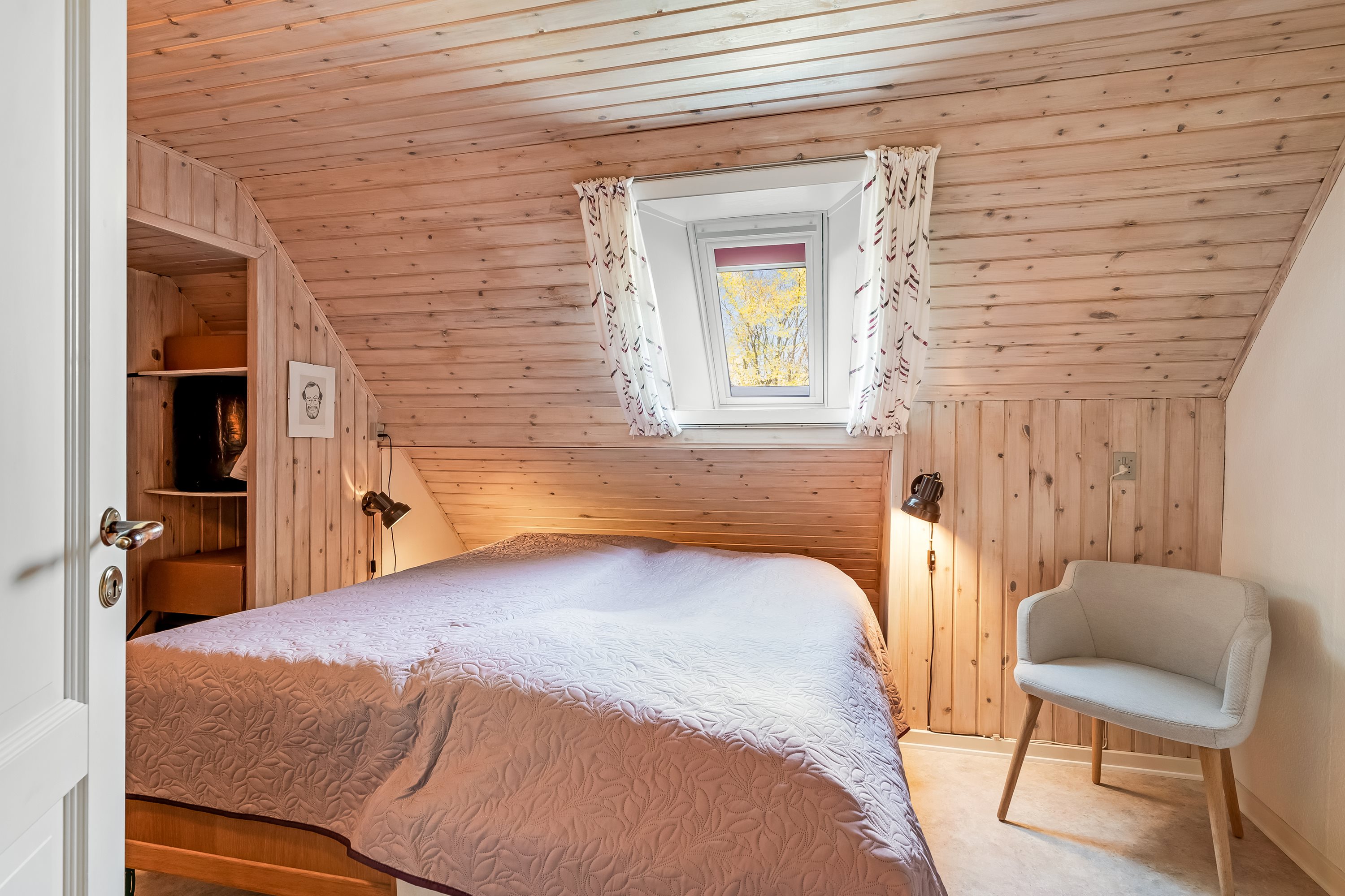 Fremhævet værelse billede i fuldskærmstilstand. Billede af Nørremøllevej 8, Lomborg, 7620 Lemvig