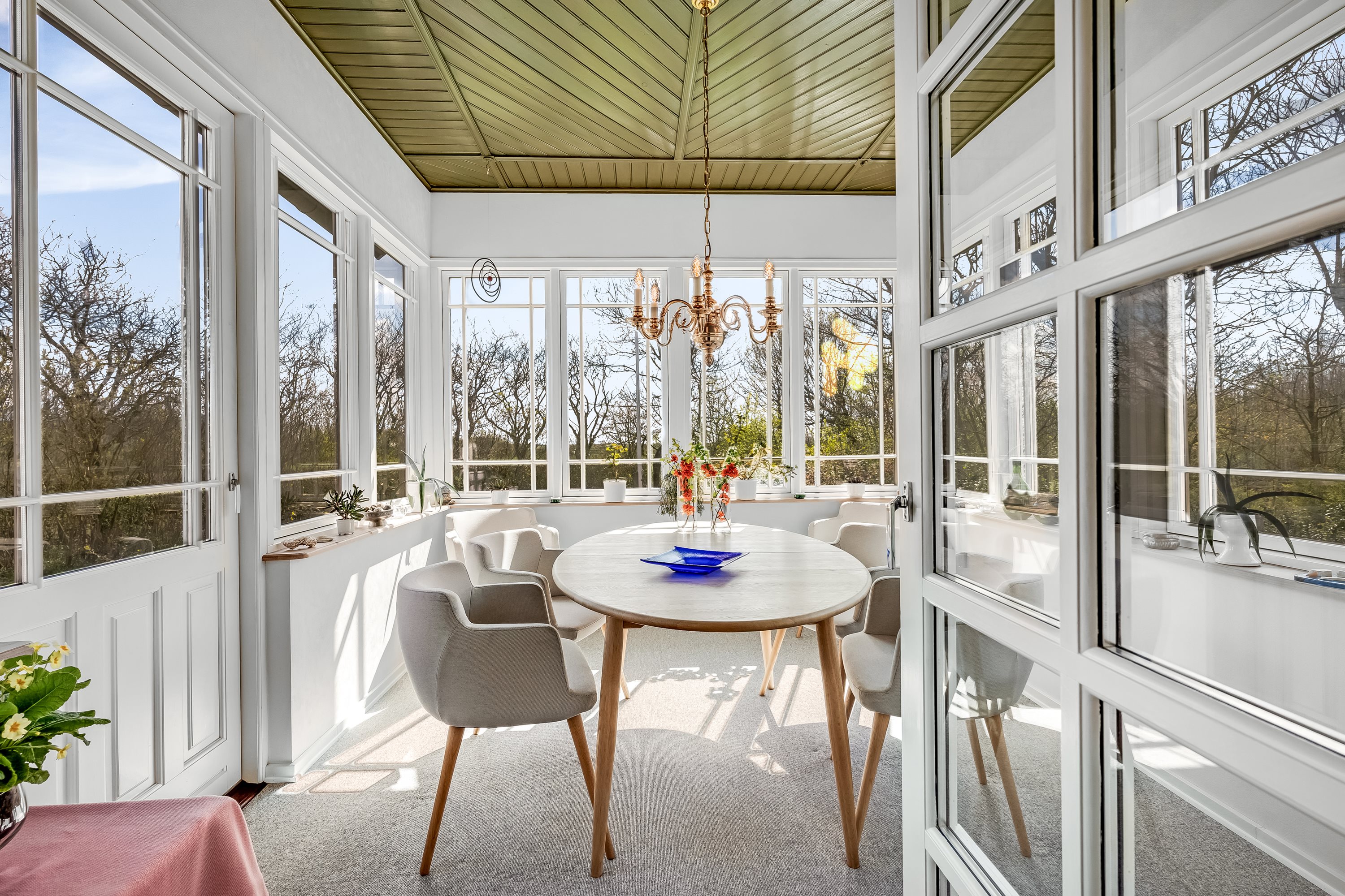 Fremhævet udestue billede i fuldskærmstilstand. Billede af Nørremøllevej 8, Lomborg, 7620 Lemvig