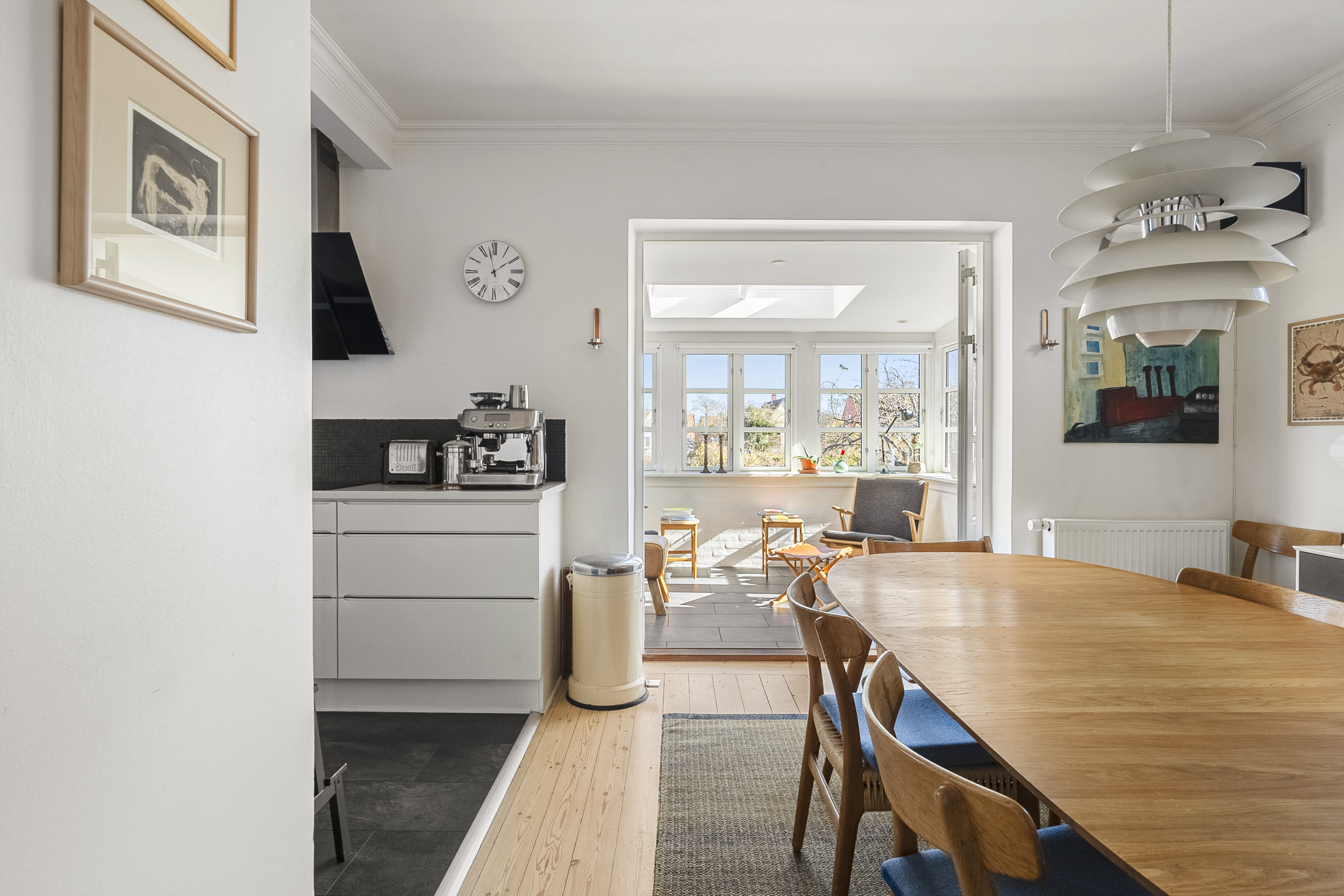 Fremhævet spisekøkken billede i fuldskærmstilstand. Billede af Mosegårdsvej 13, 5000 Odense C