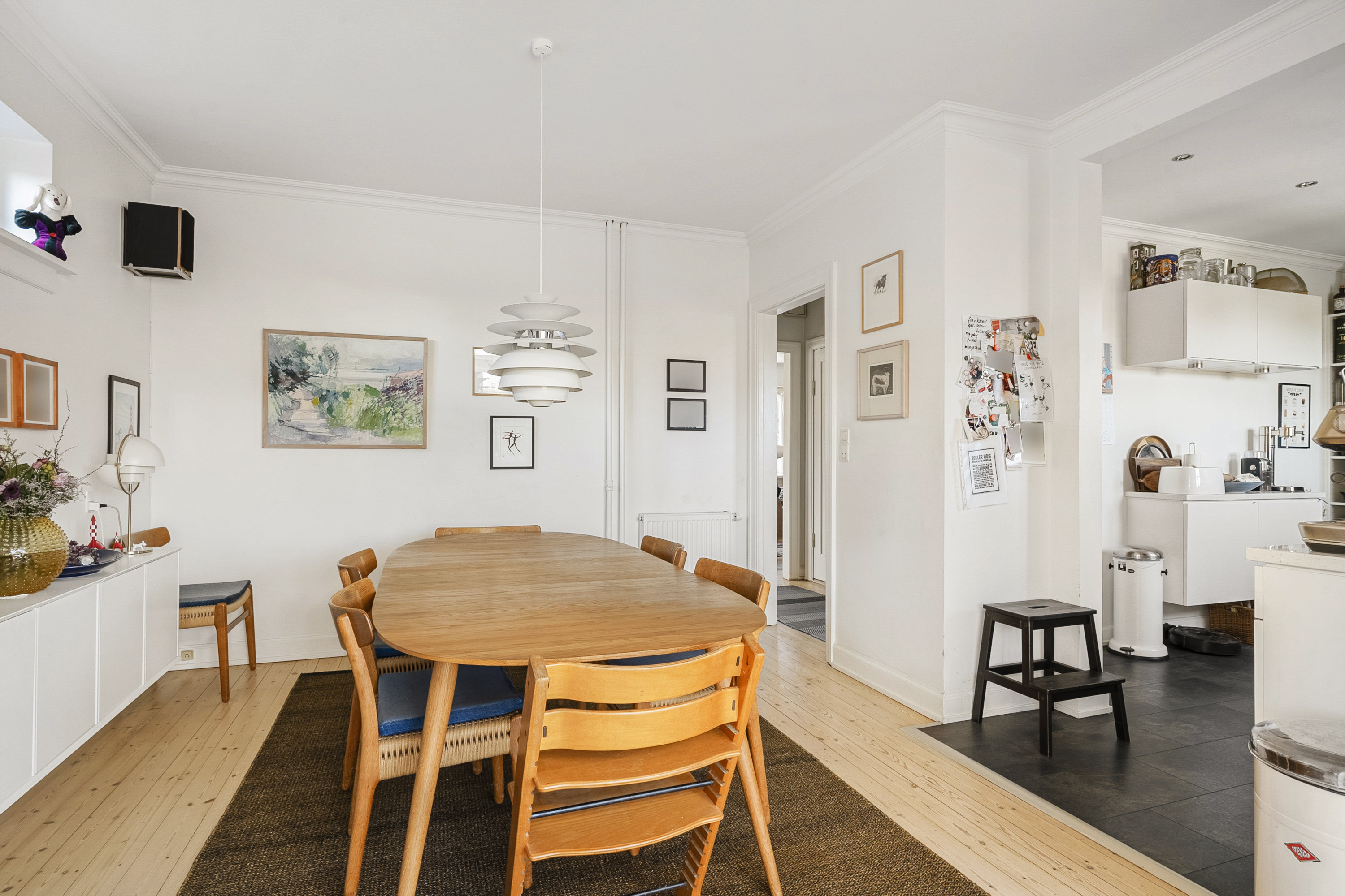 Fremhævet spisekøkken billede i fuldskærmstilstand. Billede af Mosegårdsvej 13, 5000 Odense C