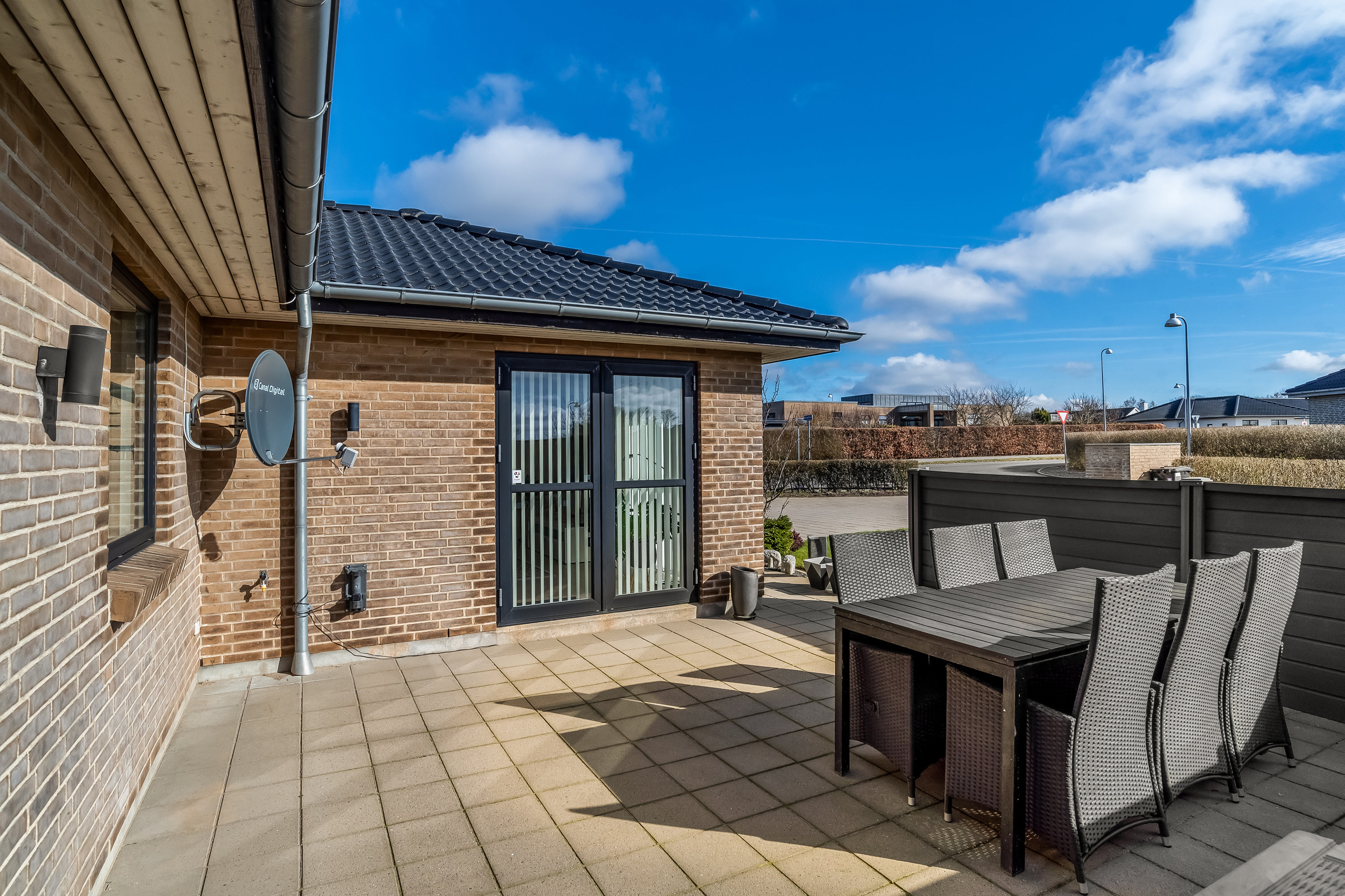 Fremhævet terrasse billede i fuldskærmstilstand. Billede af Grøften 2, 7500 Holstebro