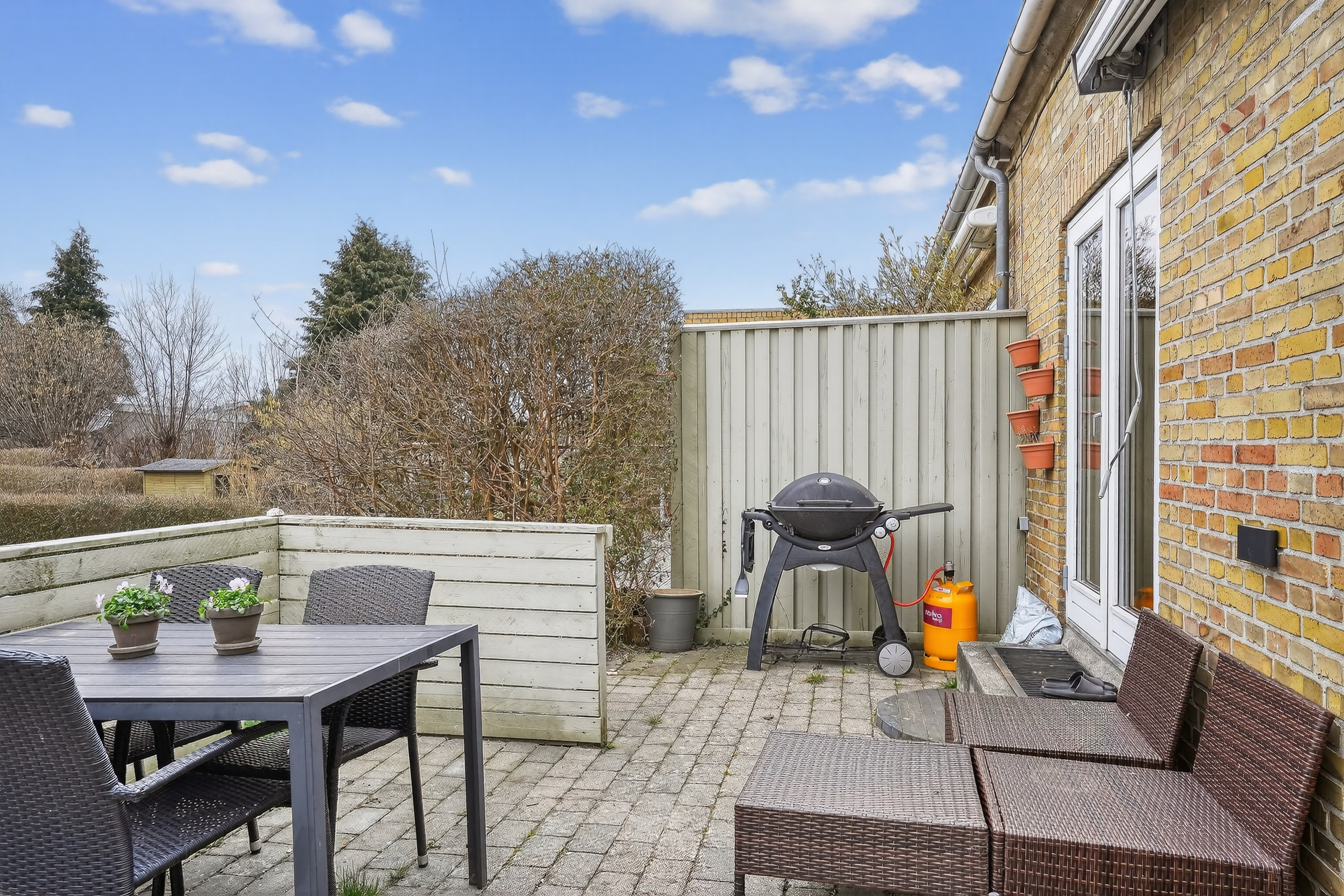 Fremhævet terrasse billede i fuldskærmstilstand. Billede af Maj Alle 101, 2860 Søborg