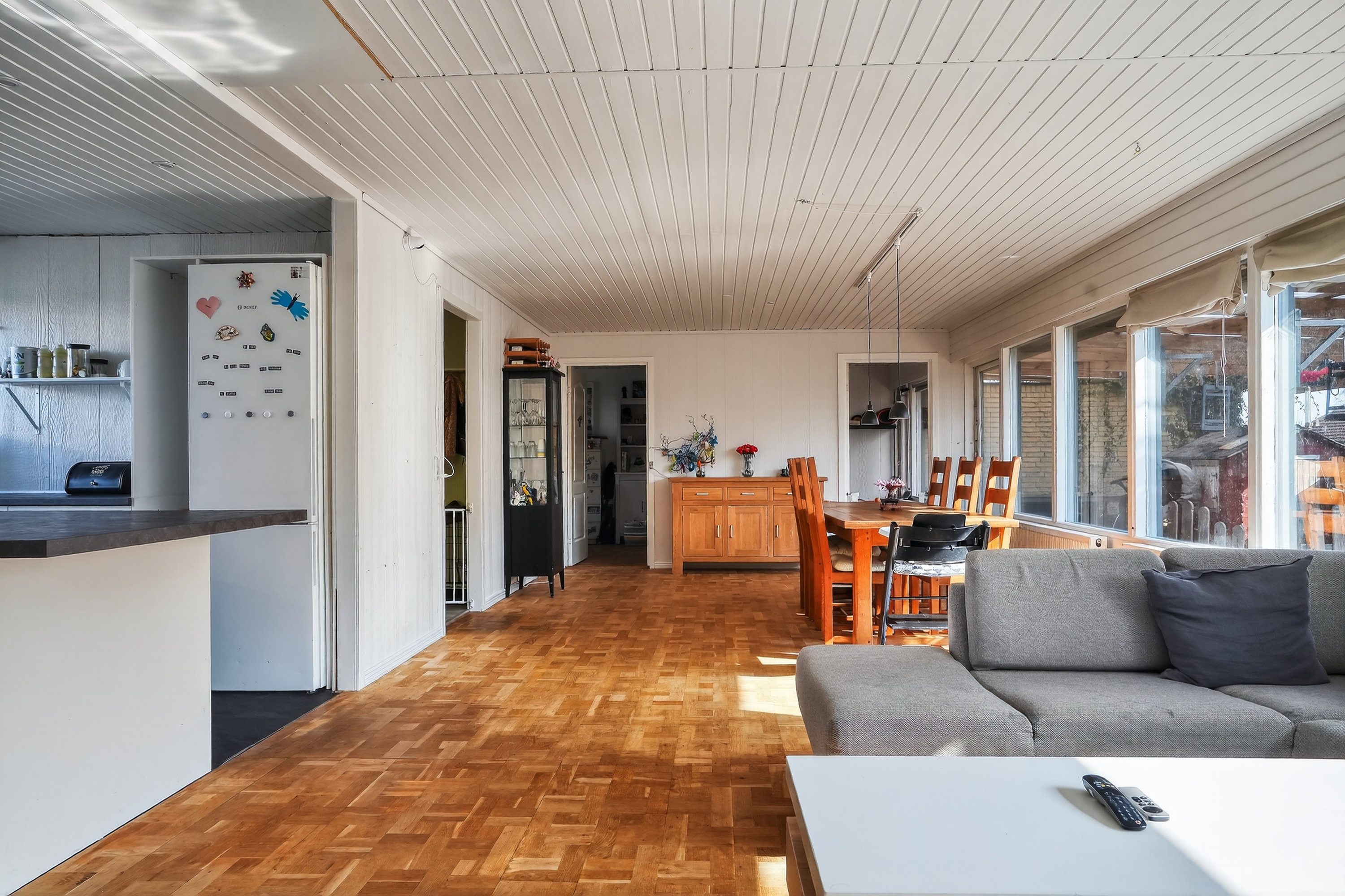 Fremhævet spisestue billede i fuldskærmstilstand. Billede af Ryttervænget 1, 4390 Vipperød