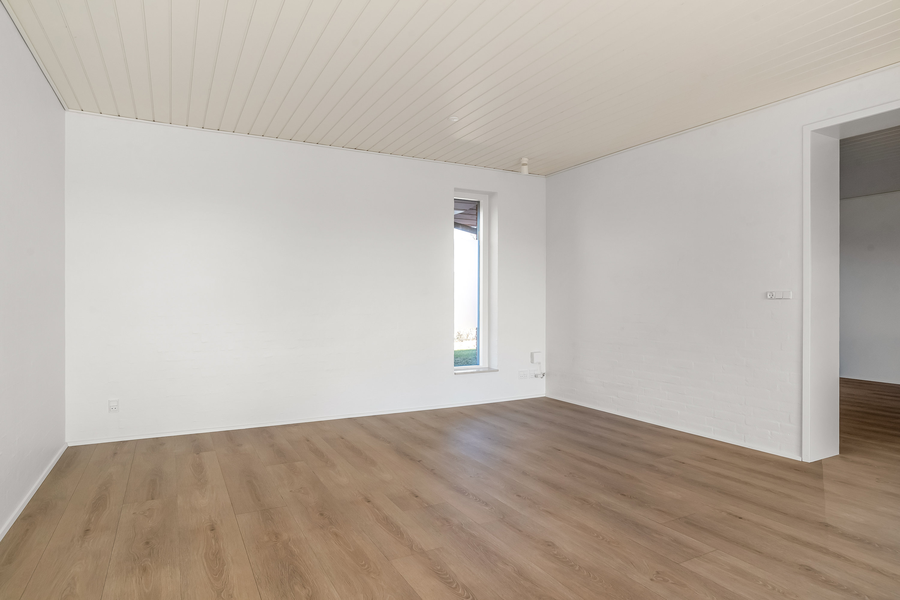 Fremhævet stue billede i fuldskærmstilstand. Billede af Webersvej 47, 7500 Holstebro