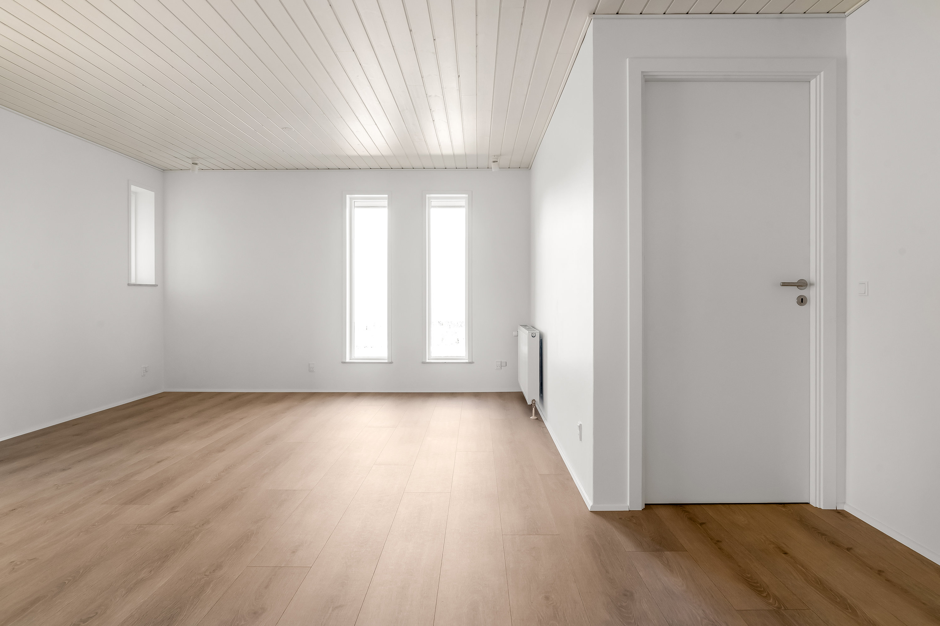 Fremhævet stue billede i fuldskærmstilstand. Billede af Webersvej 47, 7500 Holstebro