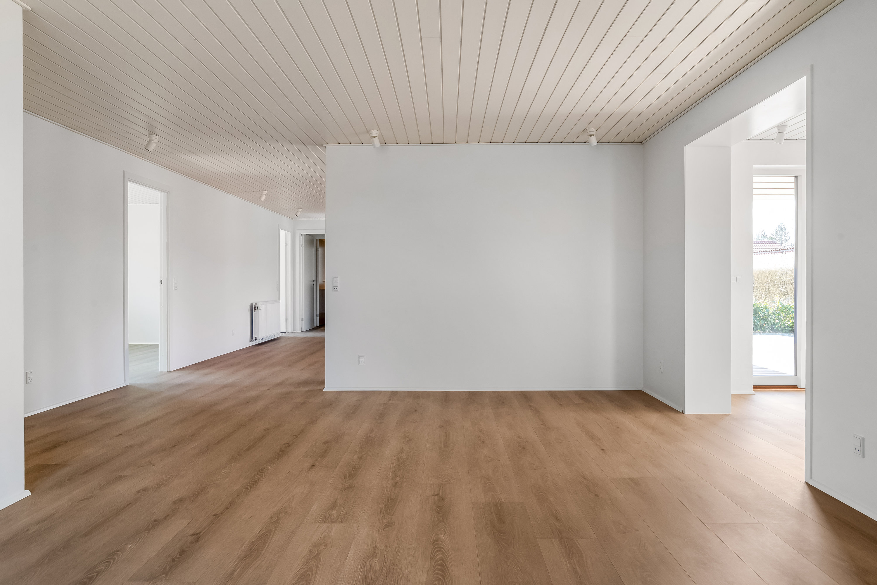 Fremhævet stue billede i fuldskærmstilstand. Billede af Webersvej 47, 7500 Holstebro