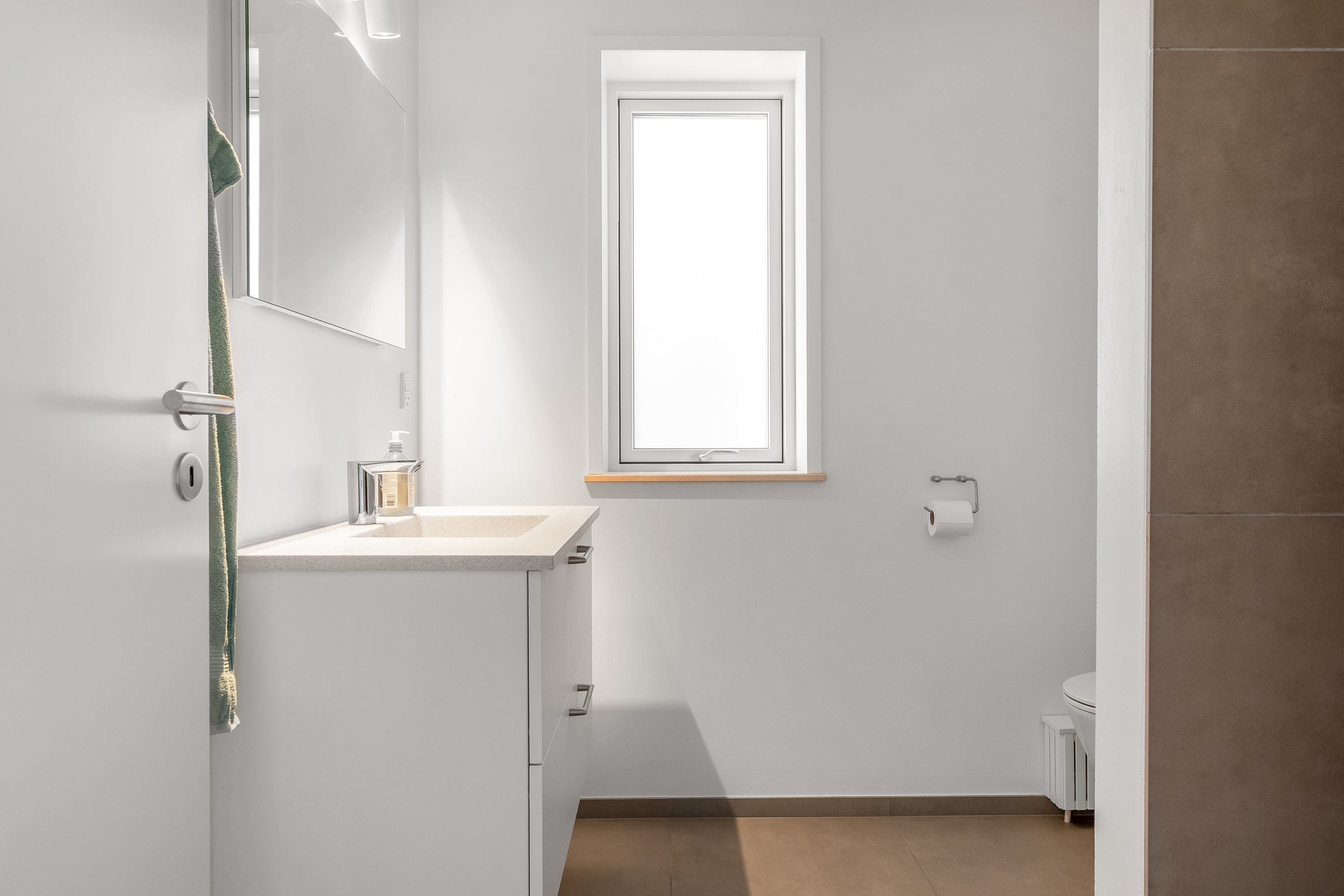 Fremhævet badeværelse billede i fuldskærmstilstand. Billede af Webersvej 47, 7500 Holstebro