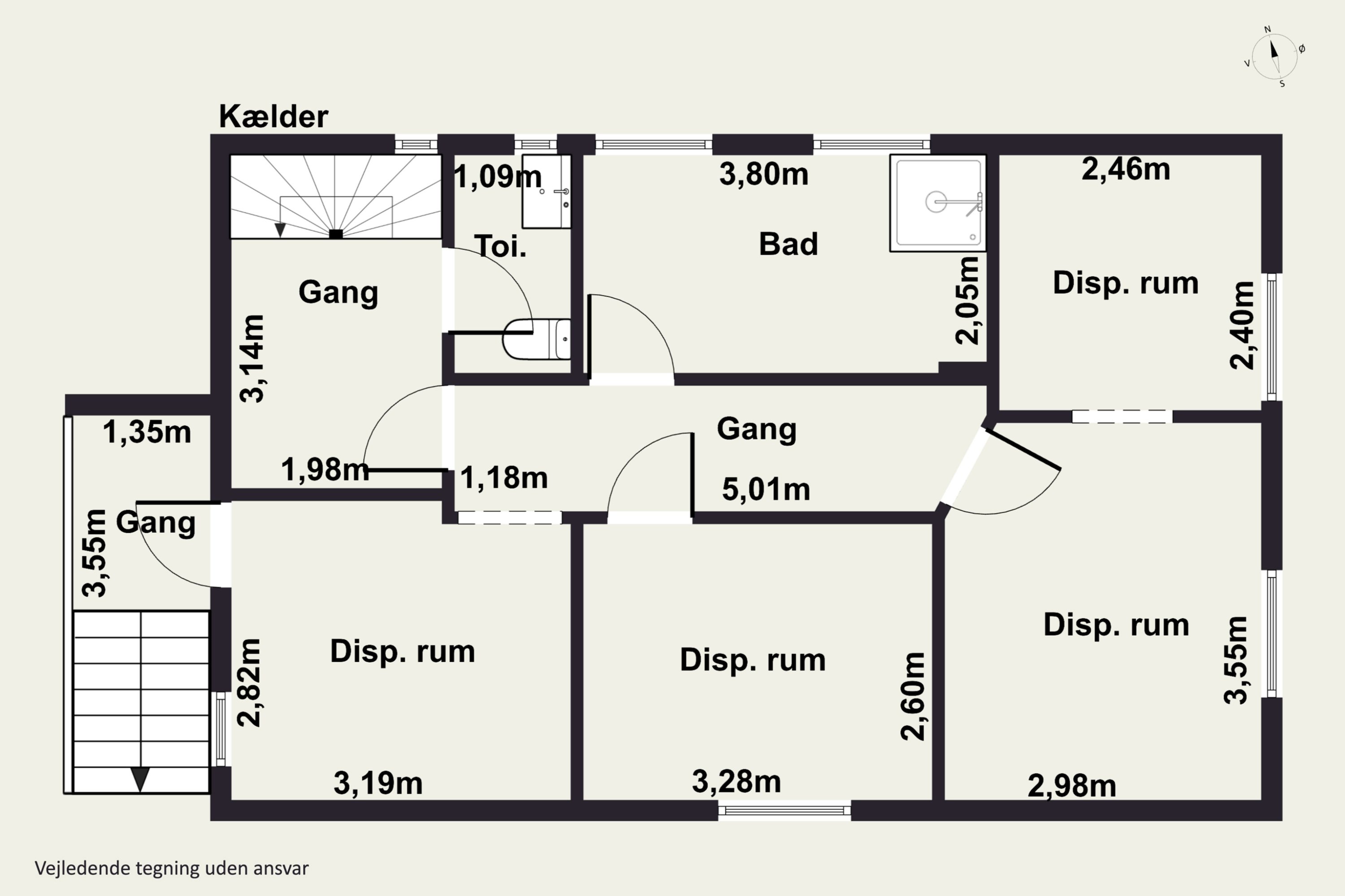 Plantegninger billede af Manøvej 10, 4700 Næstved
