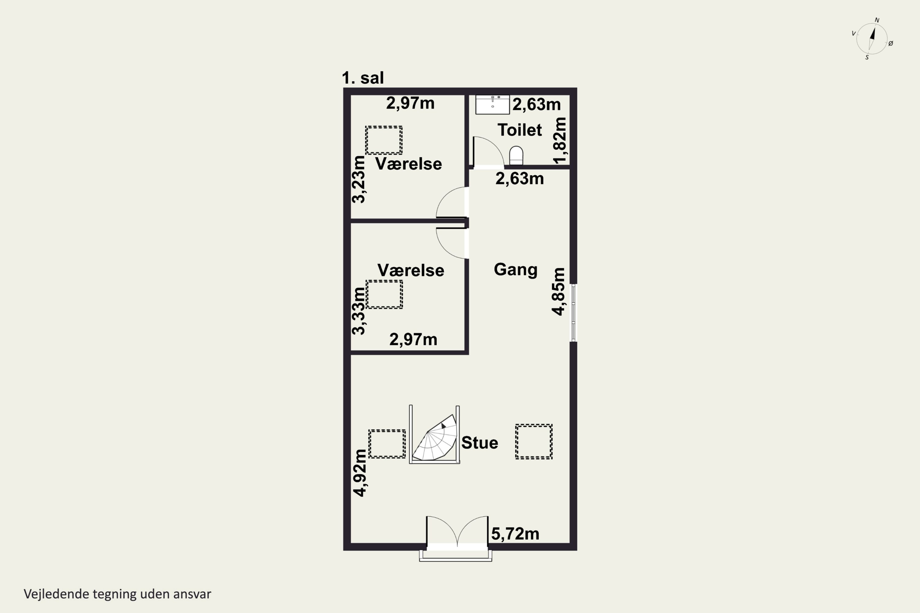 Plantegninger billede af Grågårdevej 4, Gråskov, 8620 Kjellerup