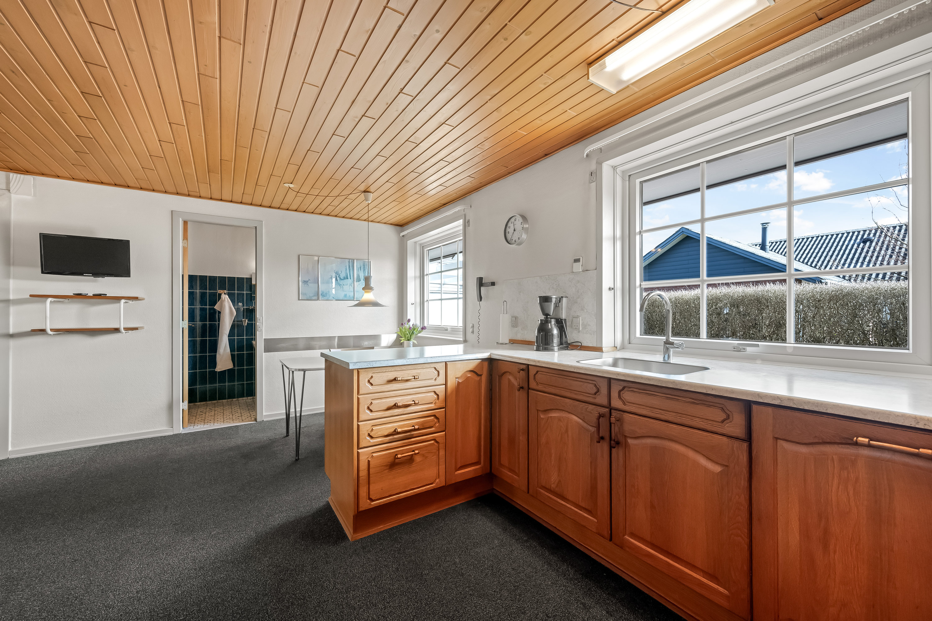 Fremhævet køkken billede i fuldskærmstilstand. Billede af Kløvervænget 21, 6900 Skjern