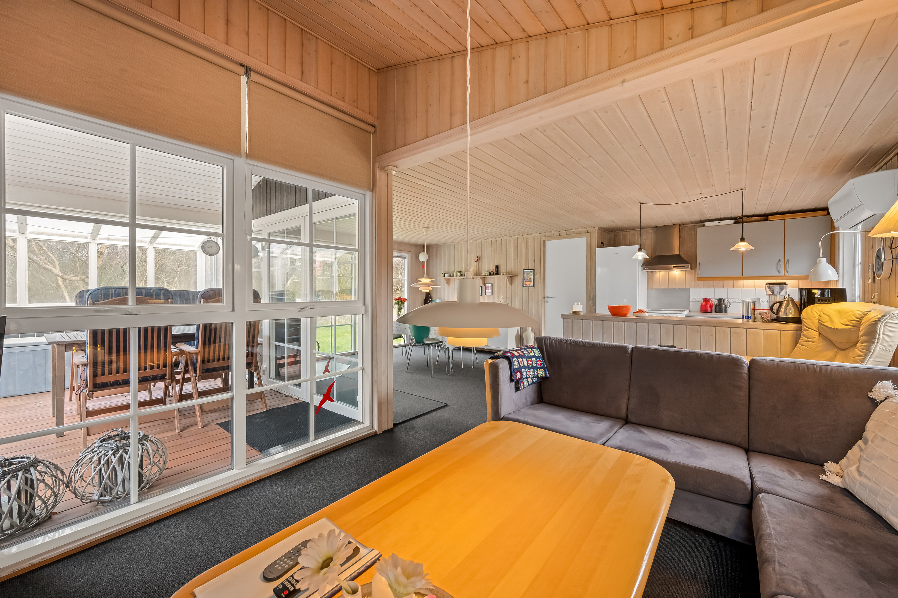 Fremhævet stue billede i fuldskærmstilstand. Billede af Rørsangervej 20, Lodbj Hede, 6950 Ringkøbing