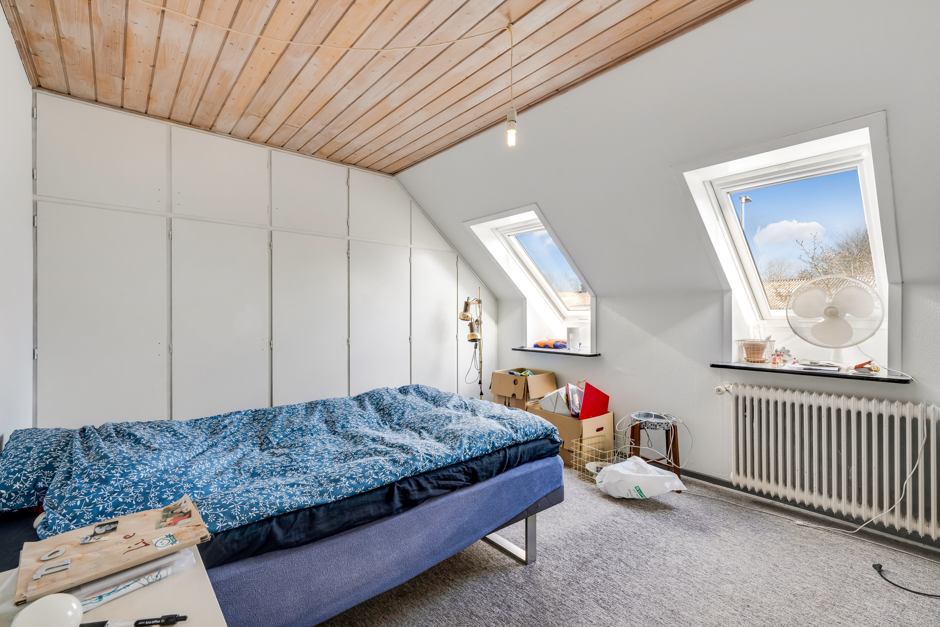 Fremhævet soveværelse billede i fuldskærmstilstand. Billede af Lisenborgvej 5, Bølling, 6900 Skjern