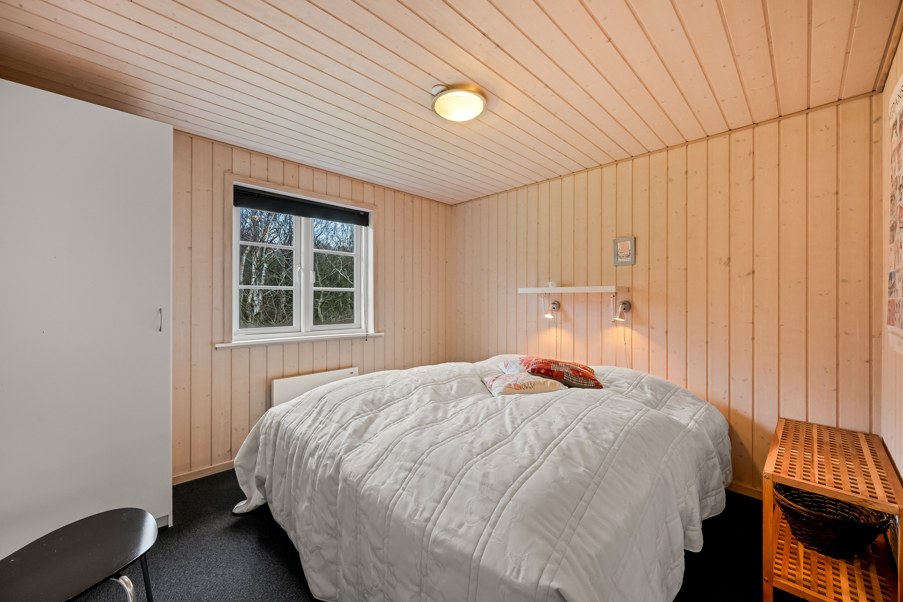 Fremhævet soveværelse billede i fuldskærmstilstand. Billede af Rørsangervej 20, Lodbj Hede, 6950 Ringkøbing