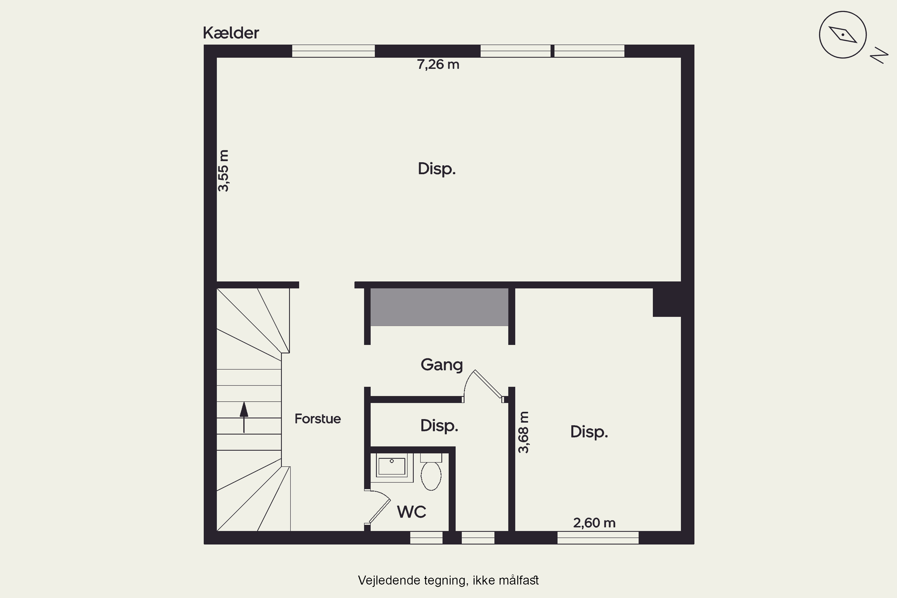 Plantegninger billede af Vestermarie Alle 4, 2770 Kastrup