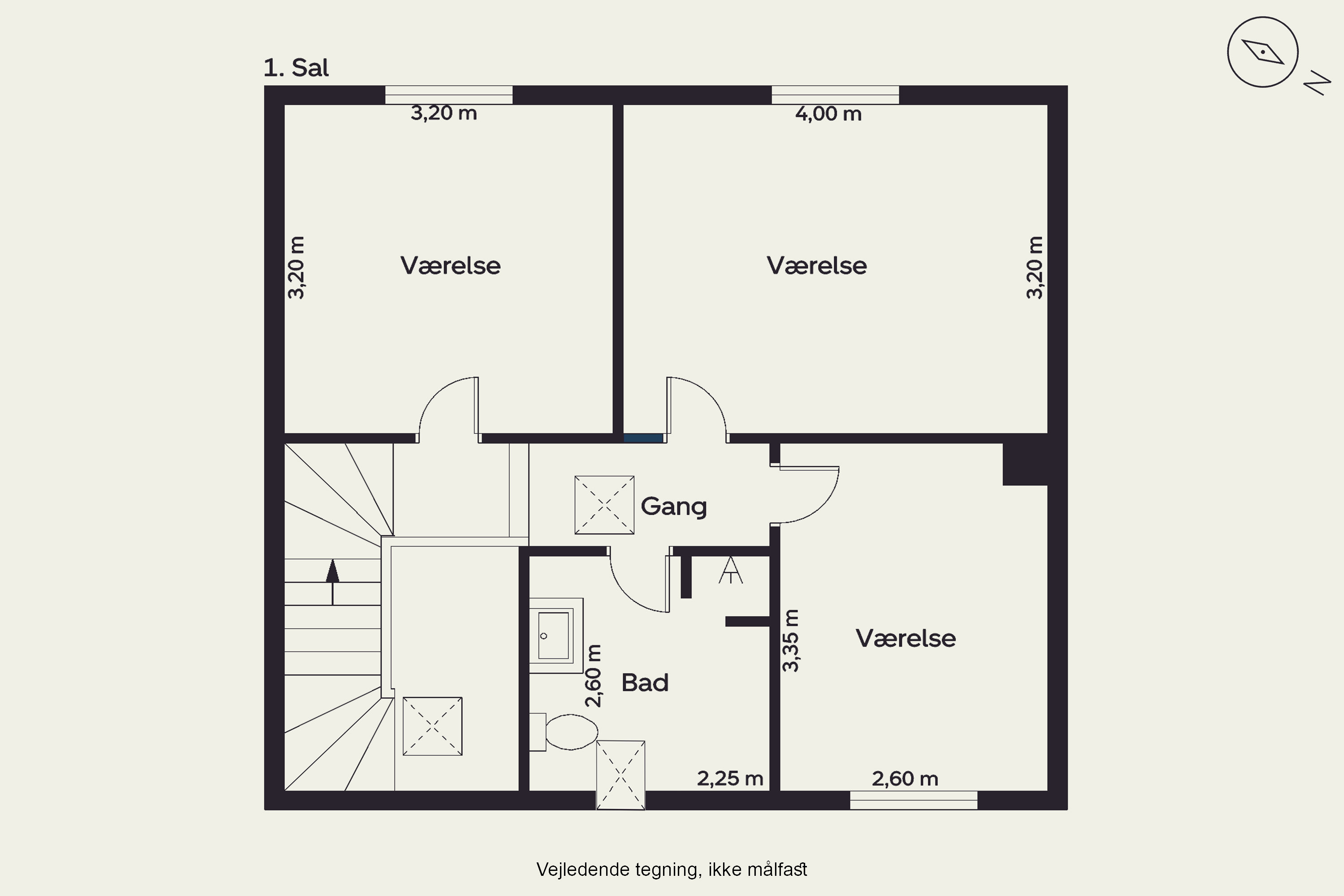 Plantegninger billede af Vestermarie Alle 4, 2770 Kastrup
