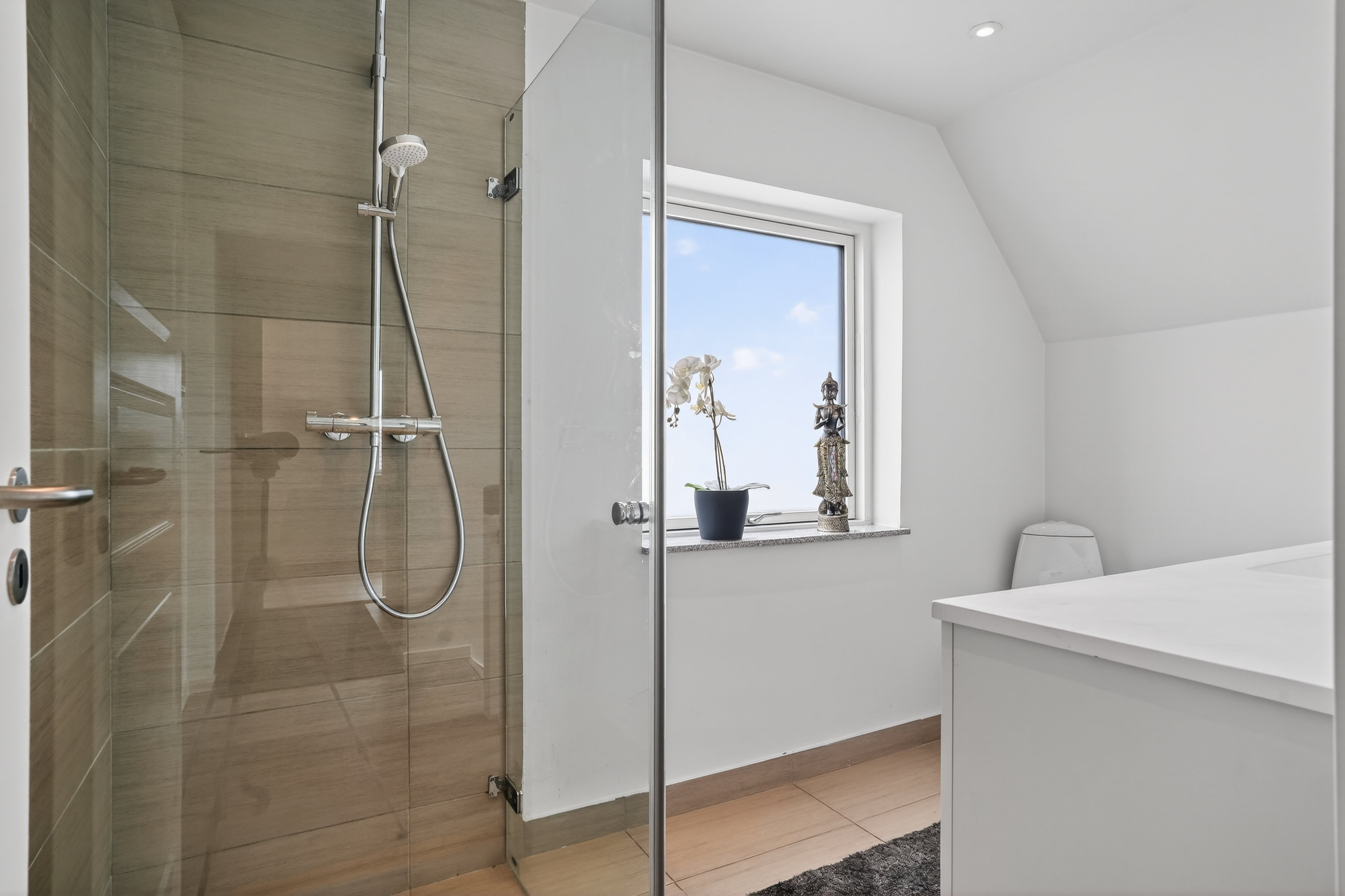 Fremhævet badeværelse billede i fuldskærmstilstand. Billede af Sallevvej 24, 4622 Havdrup