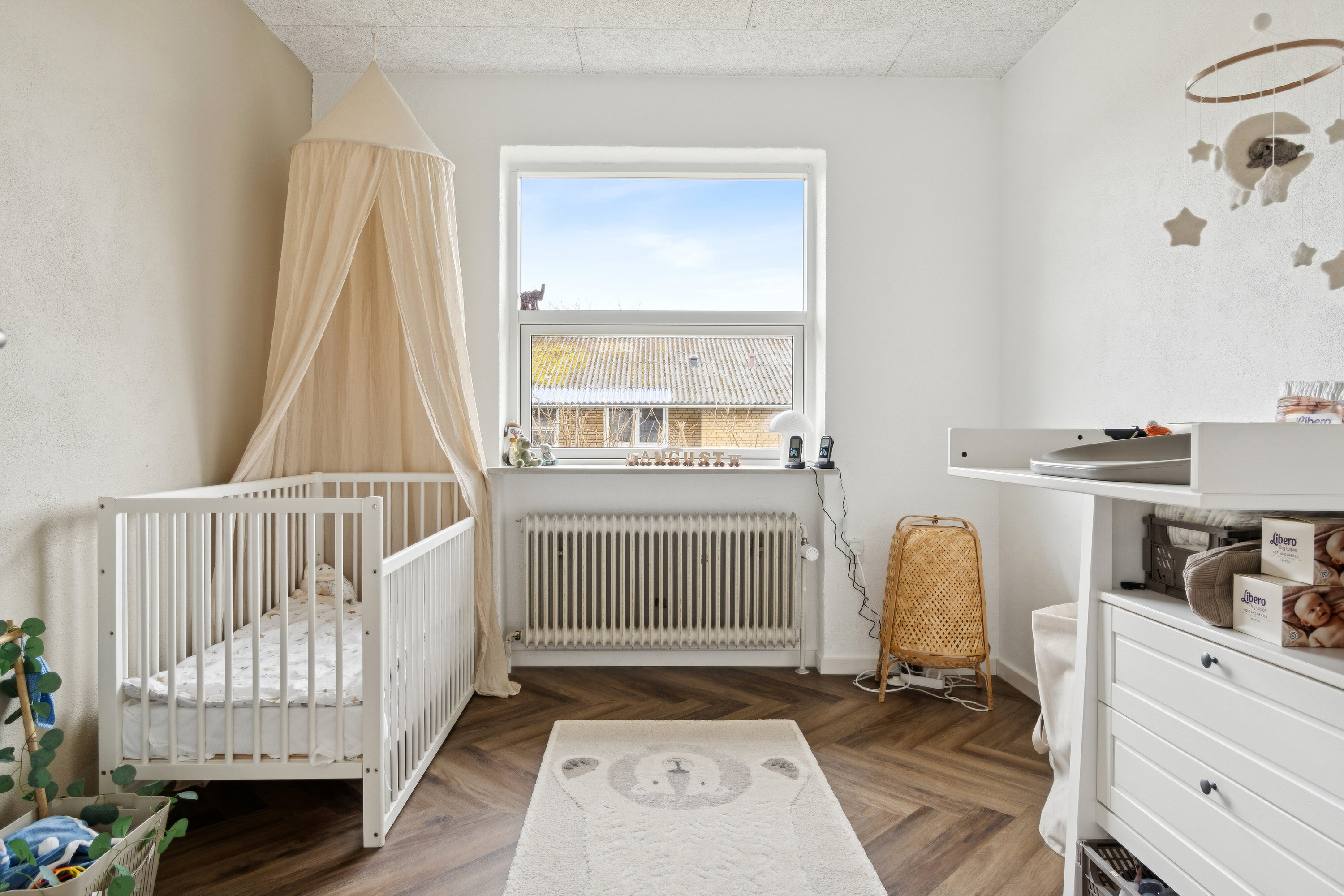 Fremhævet soveværelse billede i fuldskærmstilstand. Billede af Elmevænget 22, 7730 Hanstholm